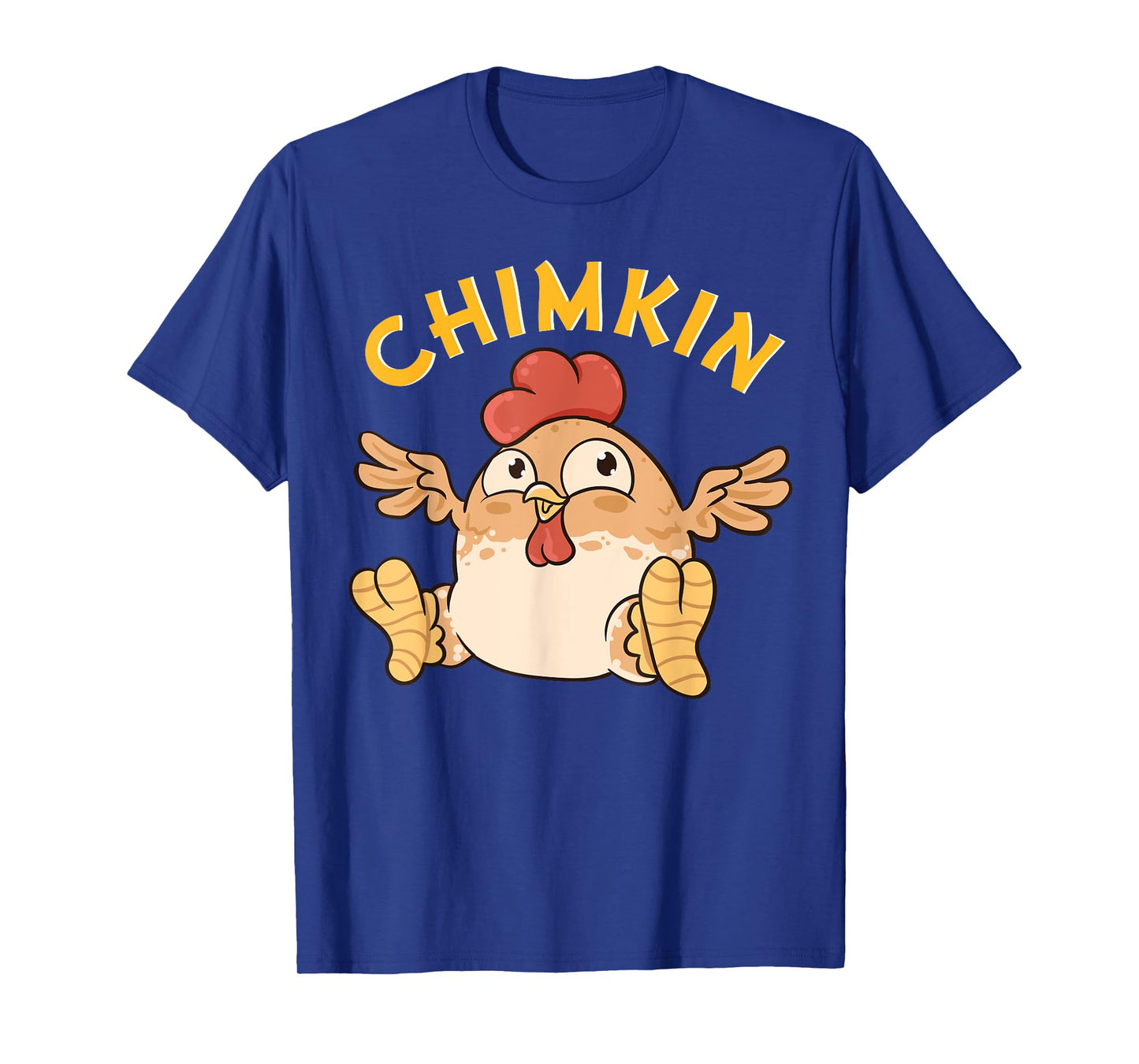 Chimkin | Funny Fat Derpy Chicken Meme Chicken Lover Farmer T-Shirt