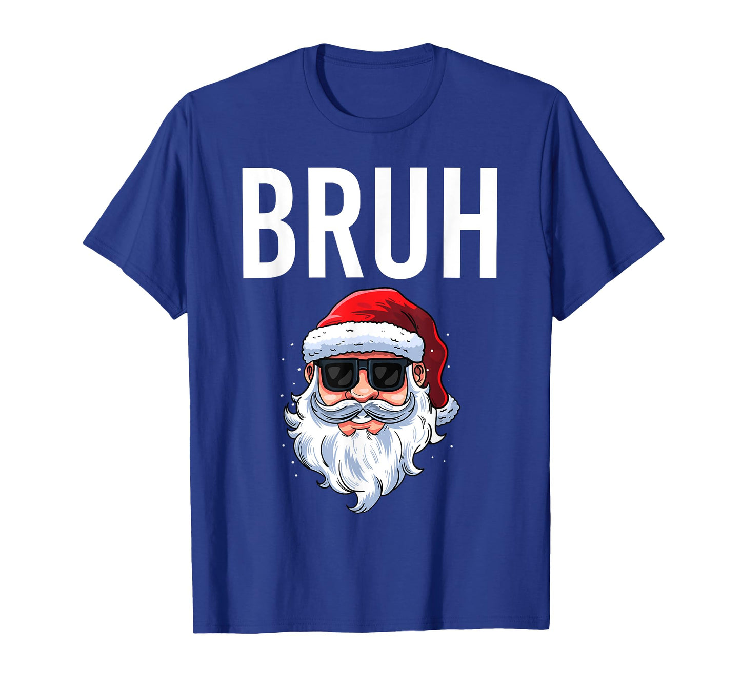 Merry Christmas Bruh Meme Funny Saying for Brother Boys Men T-Shirt