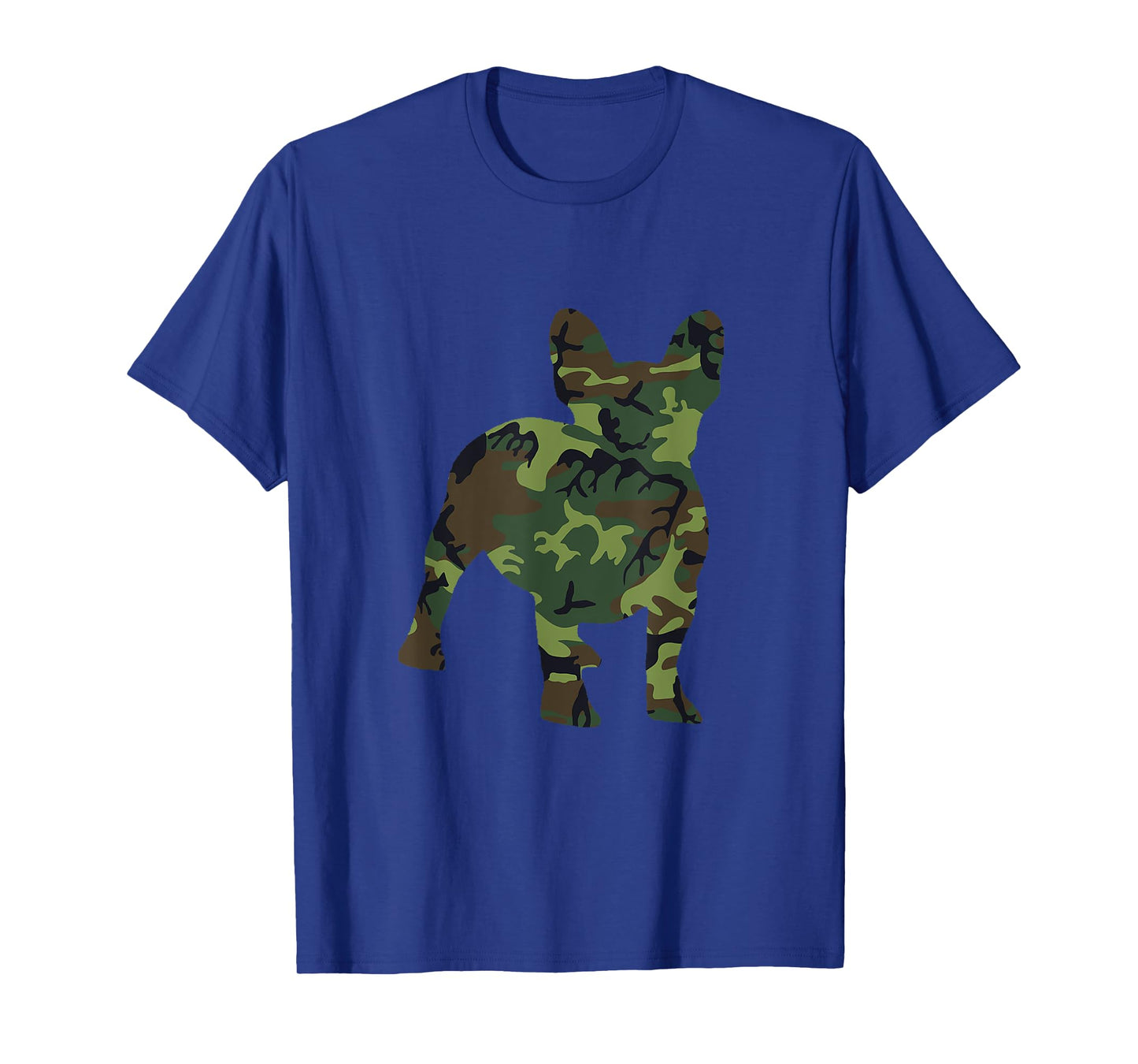 French Bulldog Camouflage Dog Camo Frenchie Army T-Shirt