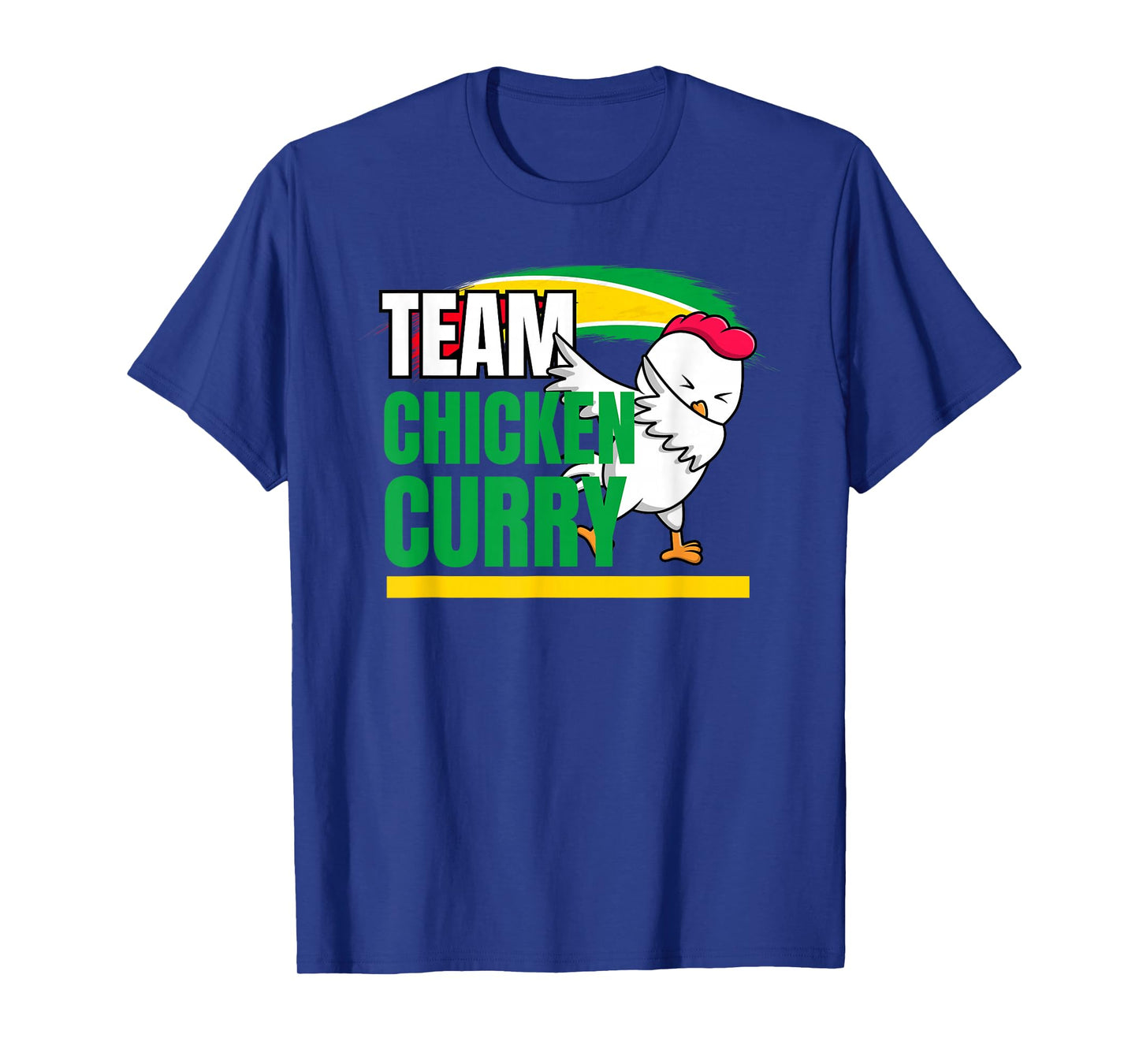 Caribbean Cricket Apparel - Guyana & Trinidad Patriotic Cricket T-Shirt - Black - Small - Short Sleeve - Unisex - Regular Fit - Cotton 65% Polyester 35%