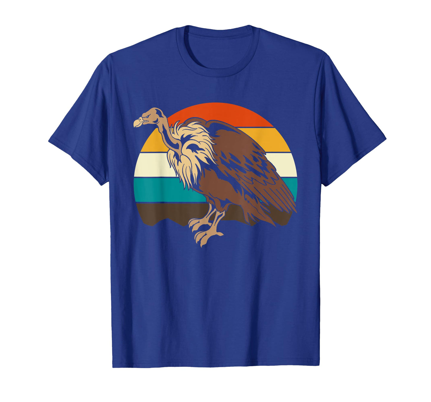 Retro Scavenger Turkey Vulture Bird Animal Carrion Vulture T-Shirt