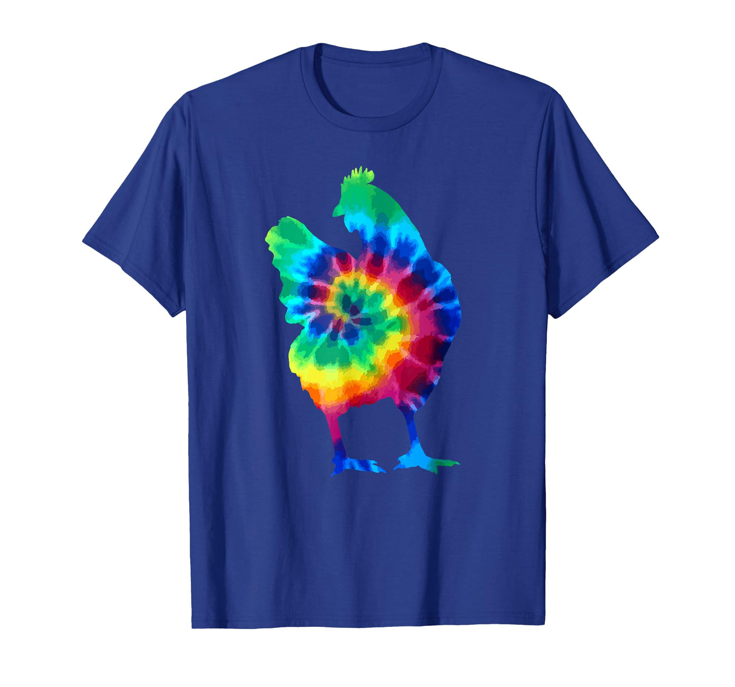 Chicken Tie Dye Vintage Hippie Chickens T-Shirt