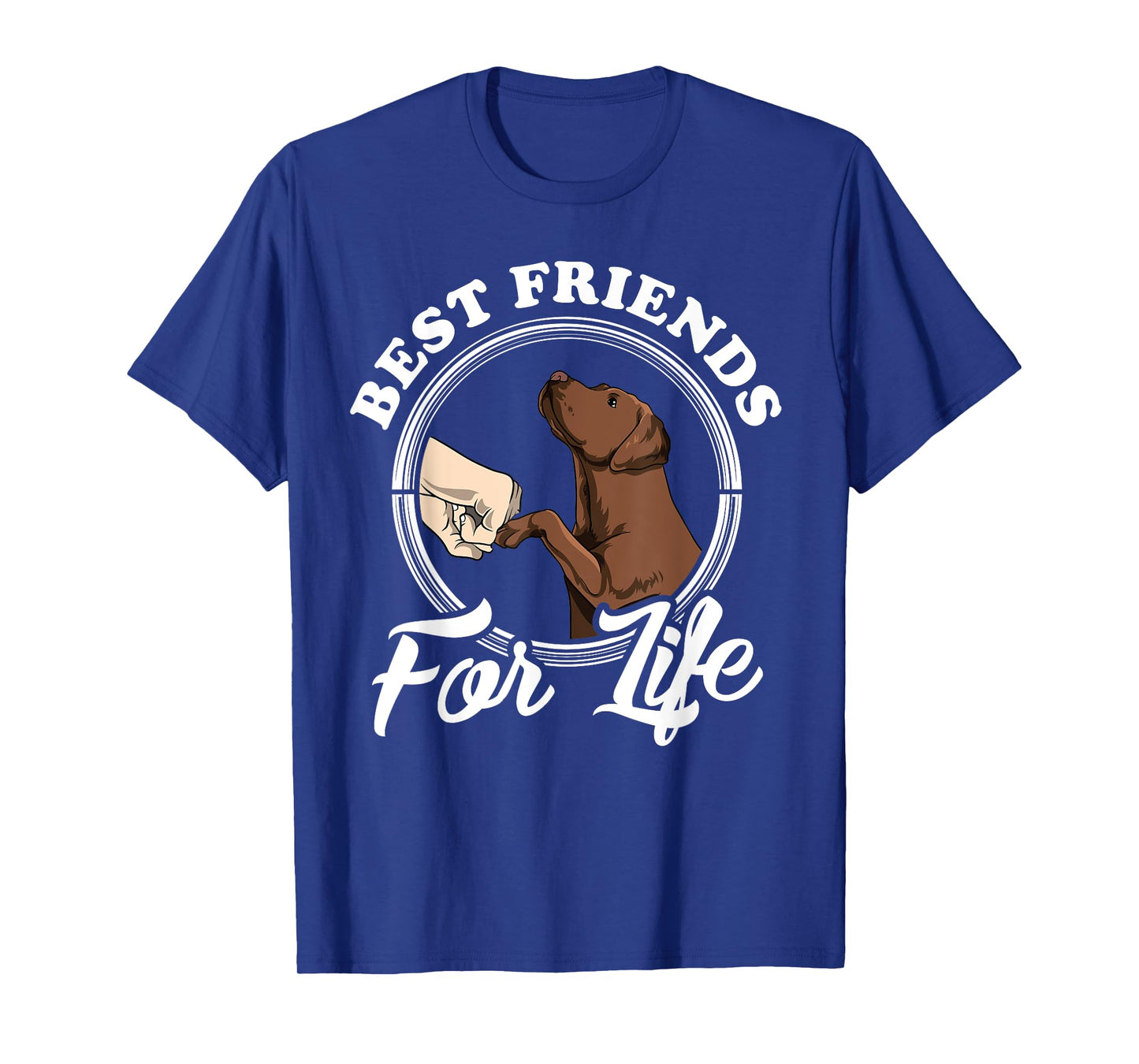 Chocolate Labrador Design Funny Chocolate Labrador Lovers T-Shirt