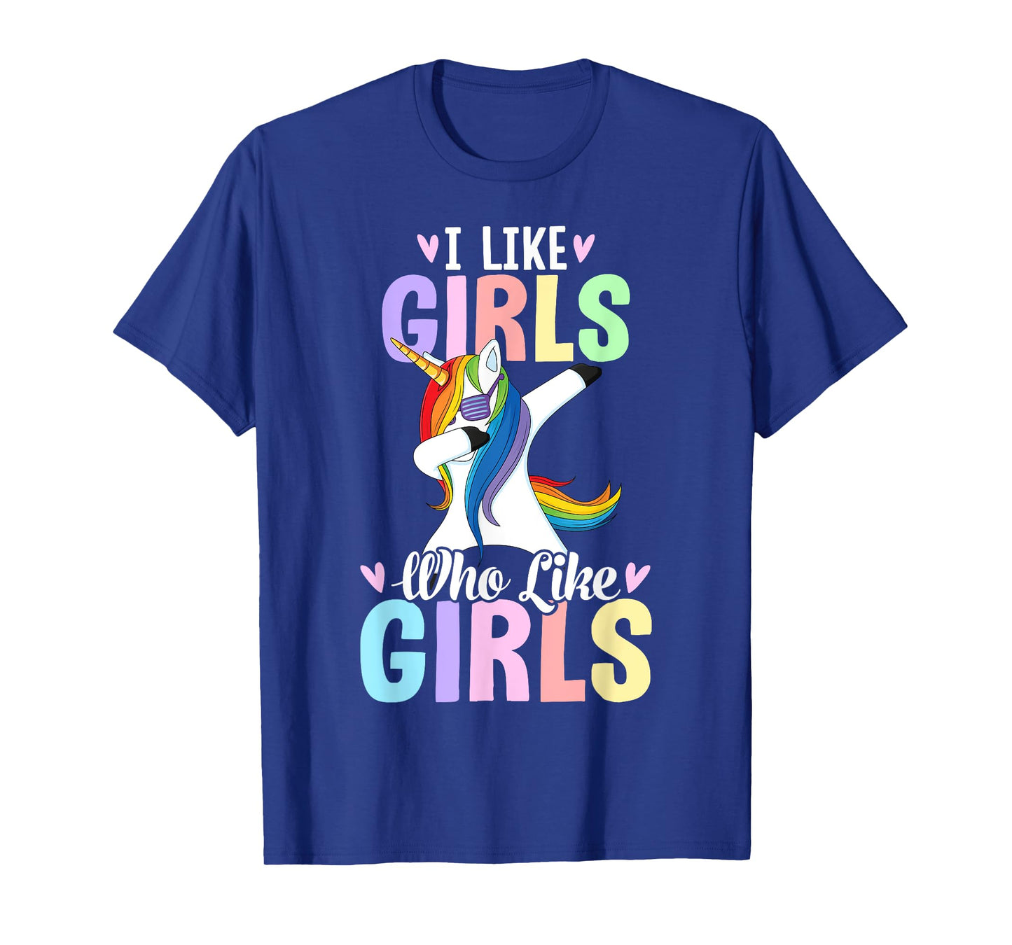 I Like Girls Who Like Girls Lesbian Pride Rainbow Flag LGBTQ T-Shirt