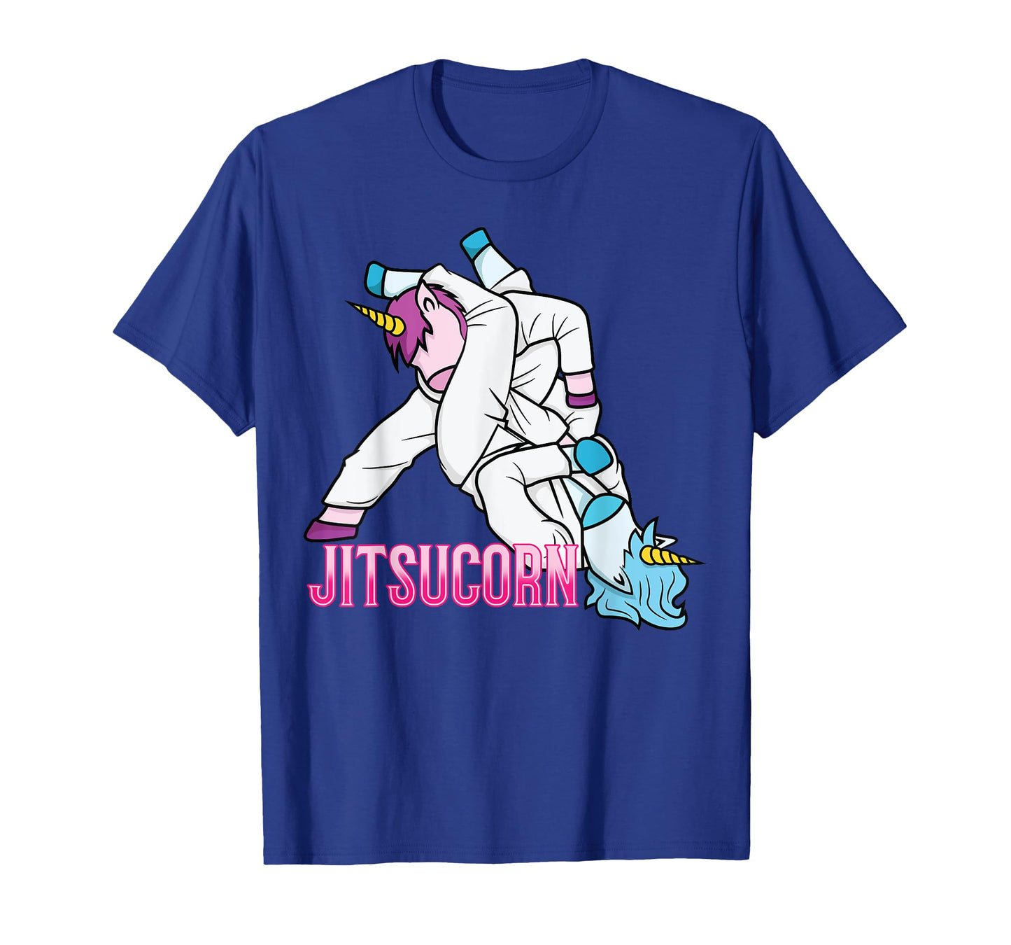 Jitsucorn Unicorn Funny Jiu Jitsu Combat BJJ MMA Girl Gift T-Shirt