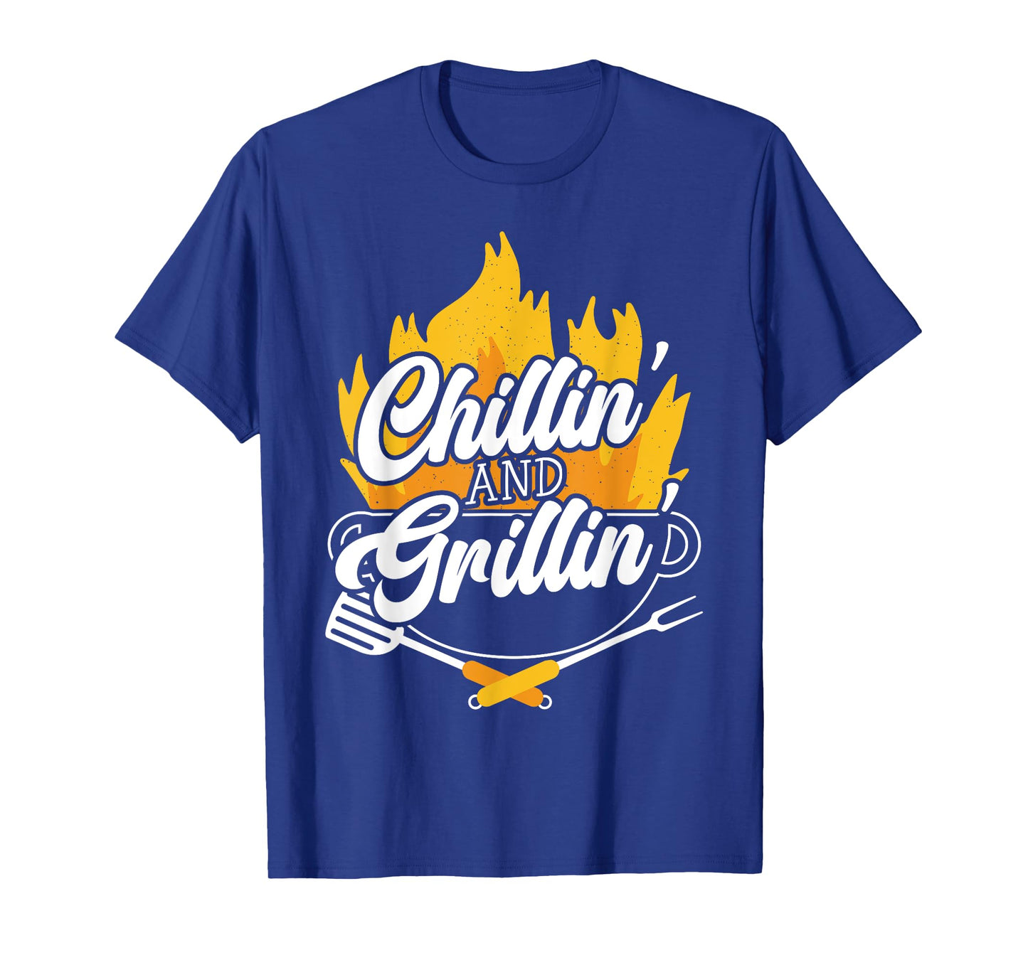 Chillin' And Grillin' BBQ Grillmaster Barbecue T-Shirt