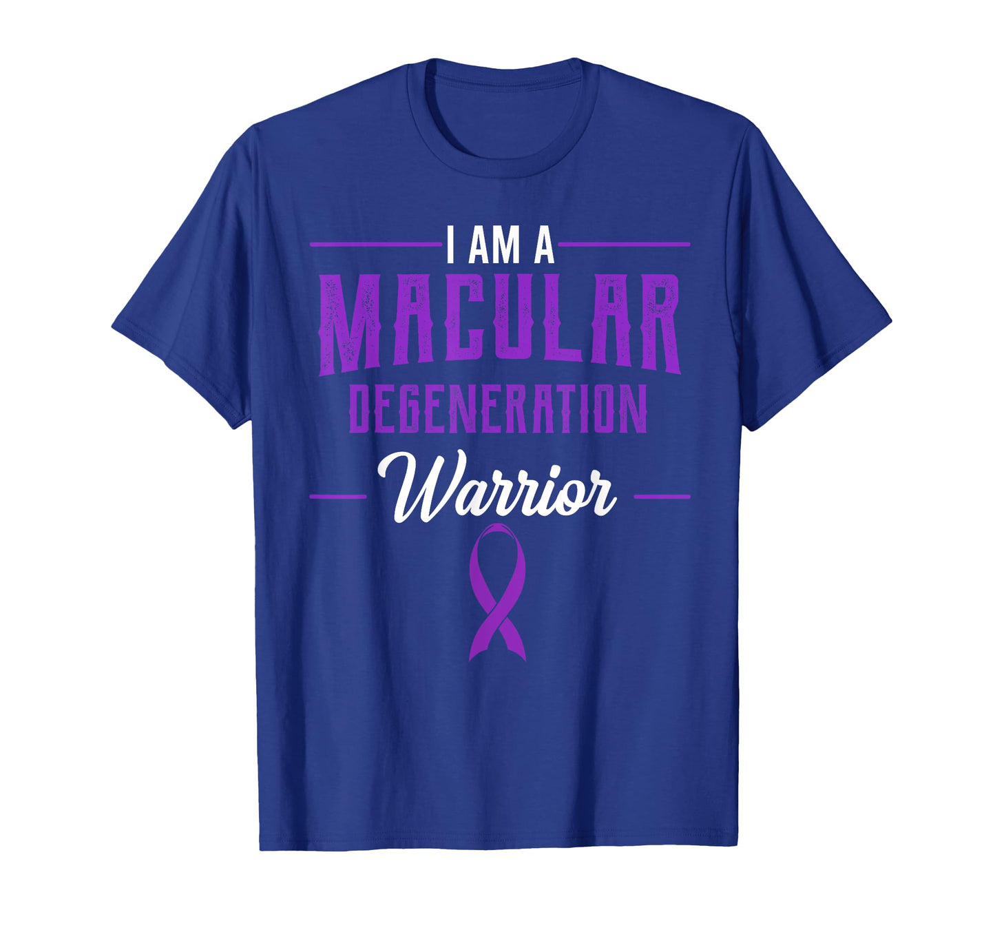 Macular Degeneration AMD ARMD Age-Related Warrior Supporters T-Shirt