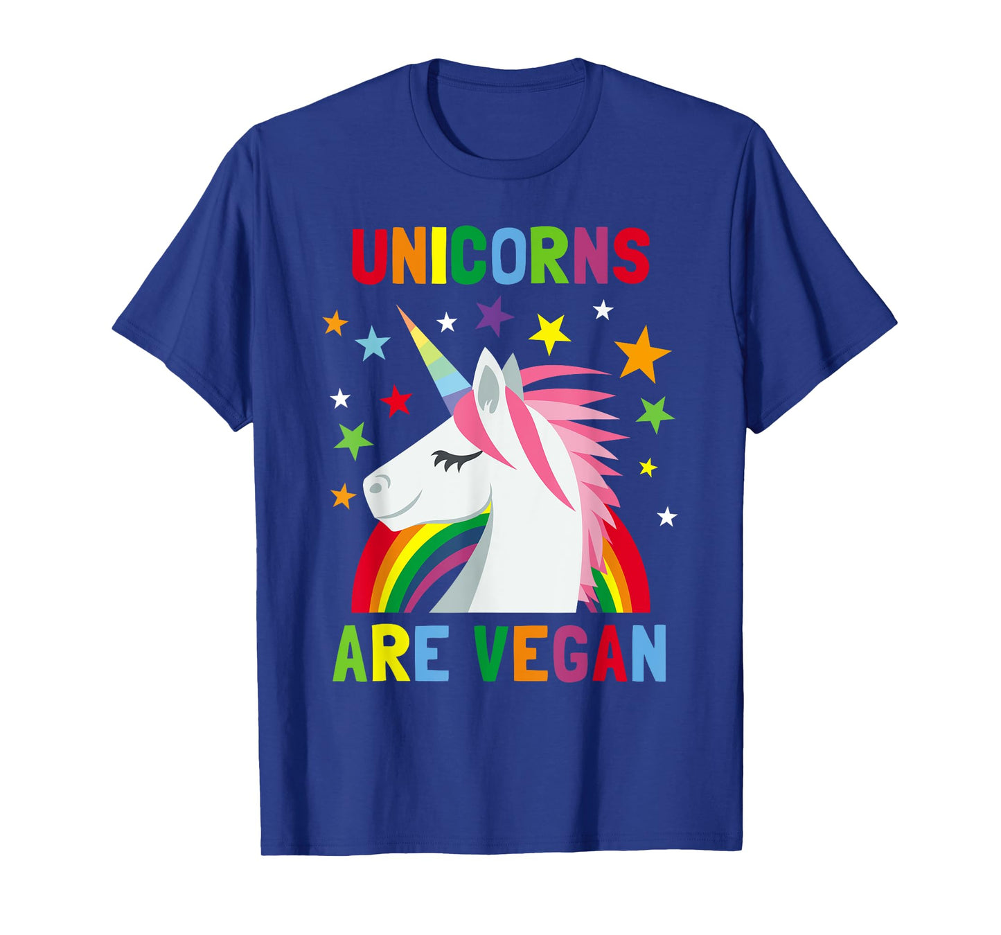 Unicorns Are Vegan Rainbow Plant-based Diet Vegans T-Shirt