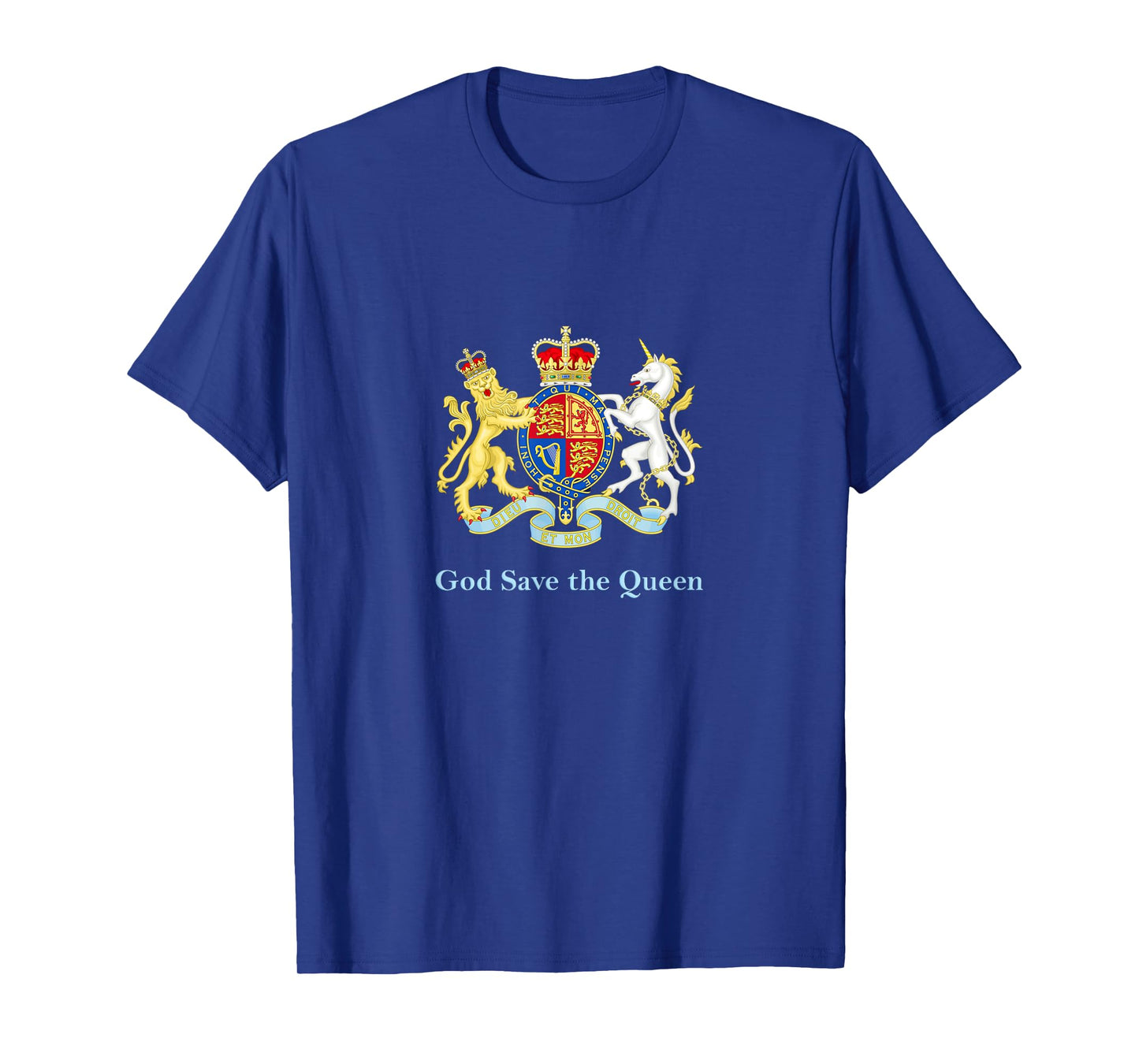 Royal Coat of Arms God Save the Queen T-Shirt