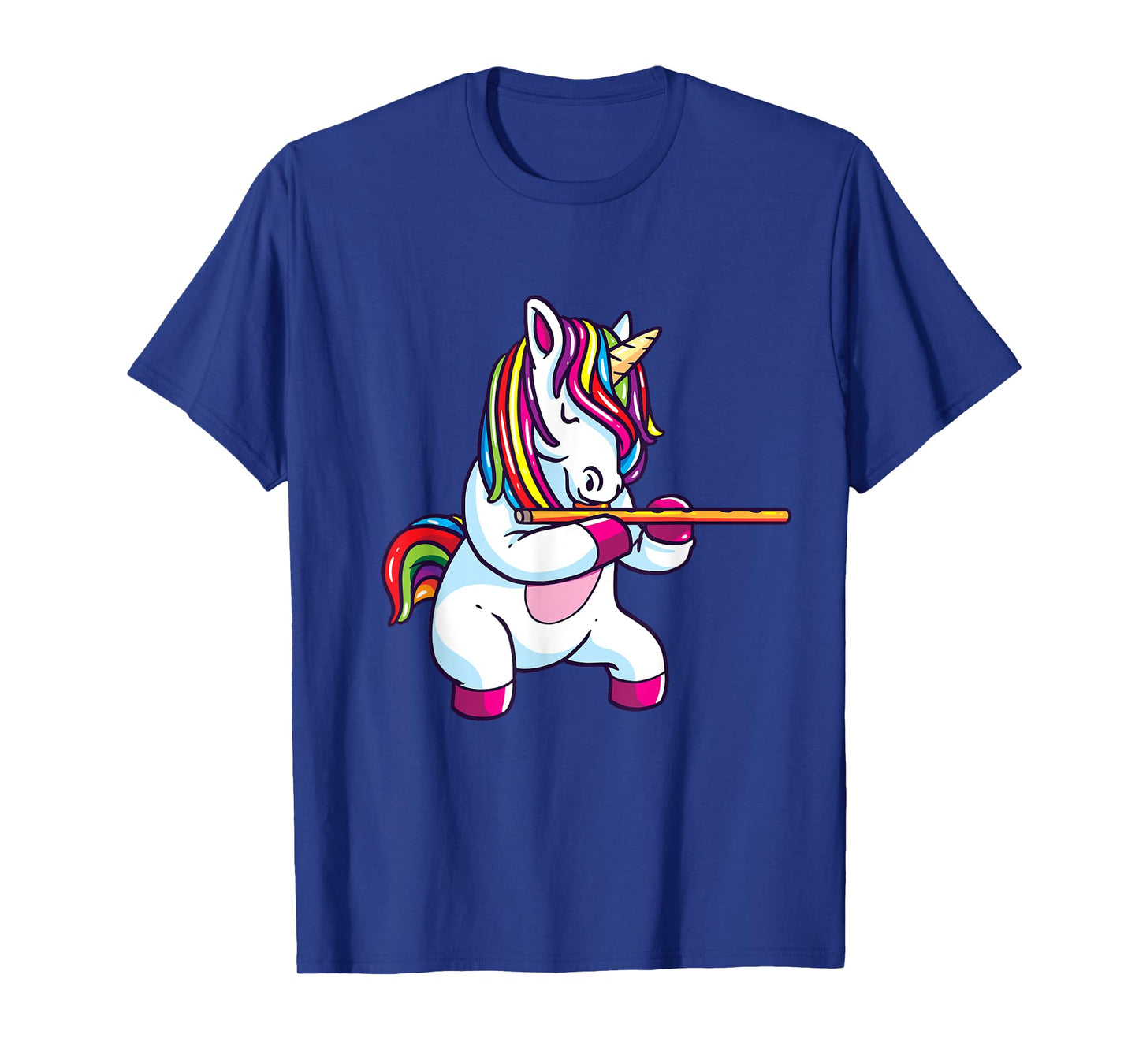 Flute Gift Shirt Marching Chapel Flute Unicorn T-Shirt