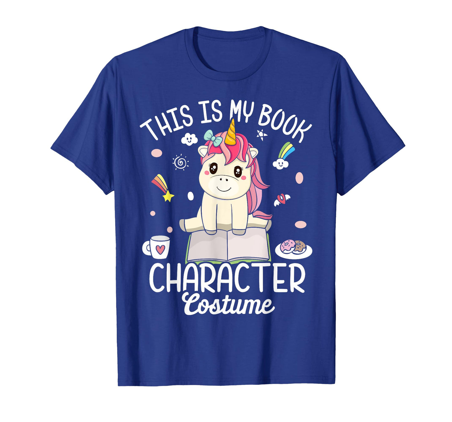 Book Character Costume Book Reader Girl Book Lover T-Shirt