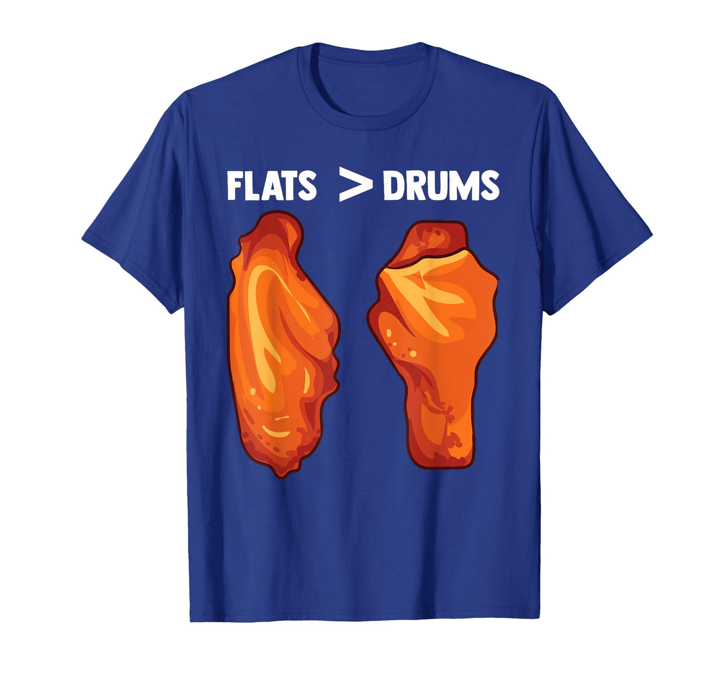 Chicken Wings Flats Funny Gift T-Shirt