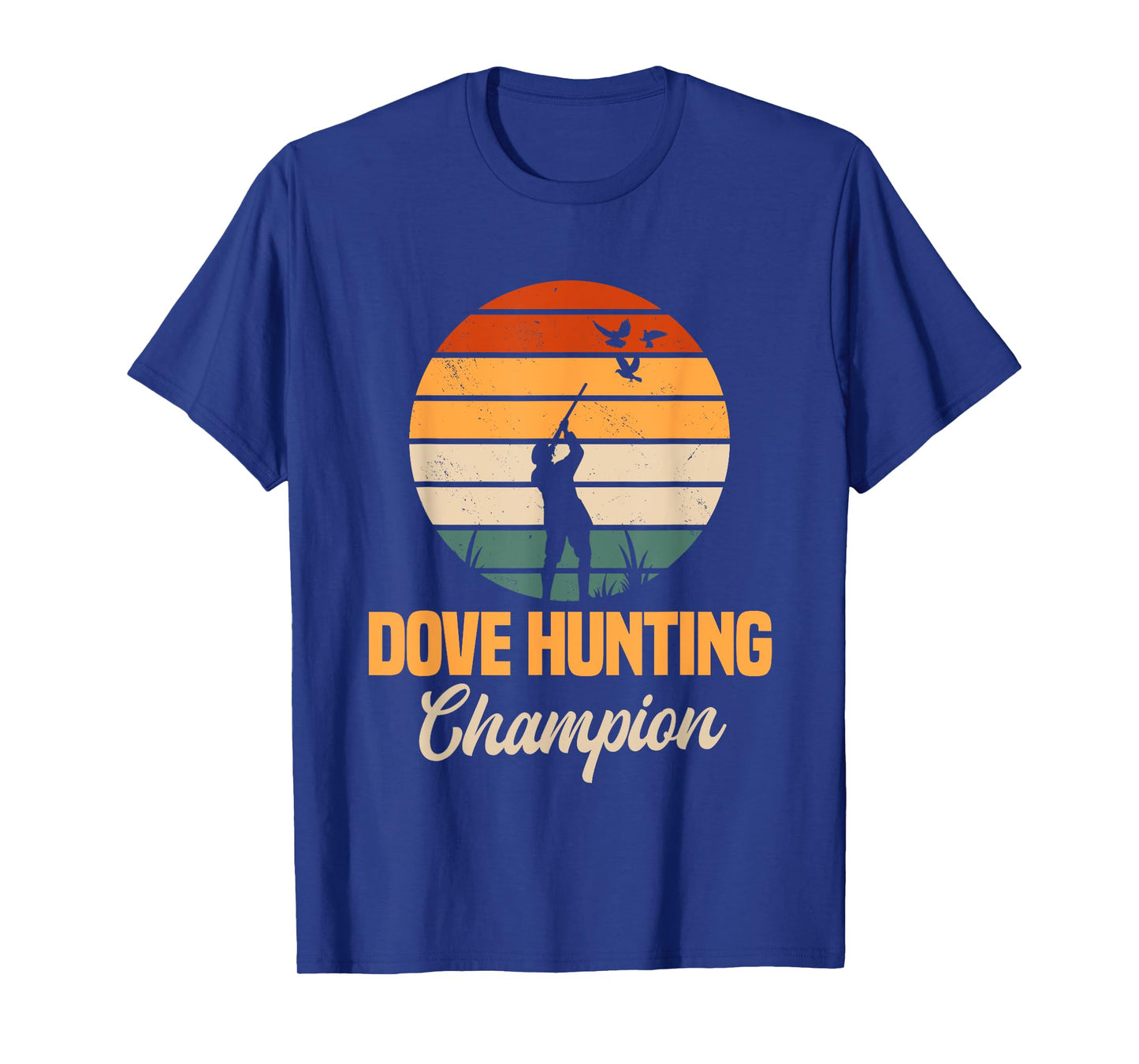 Dove Hunting Retro Vintage Bird Pigeon Hunter Huntress T-Shirt