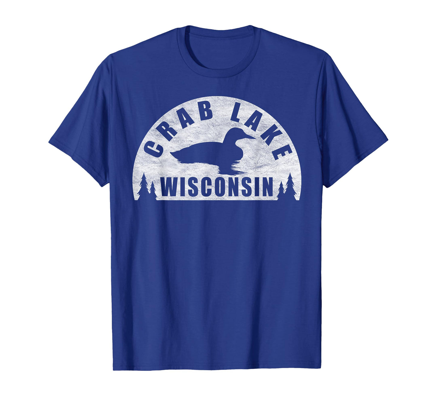 Crab Lake Northern Wisconsin Loon T-Shirt