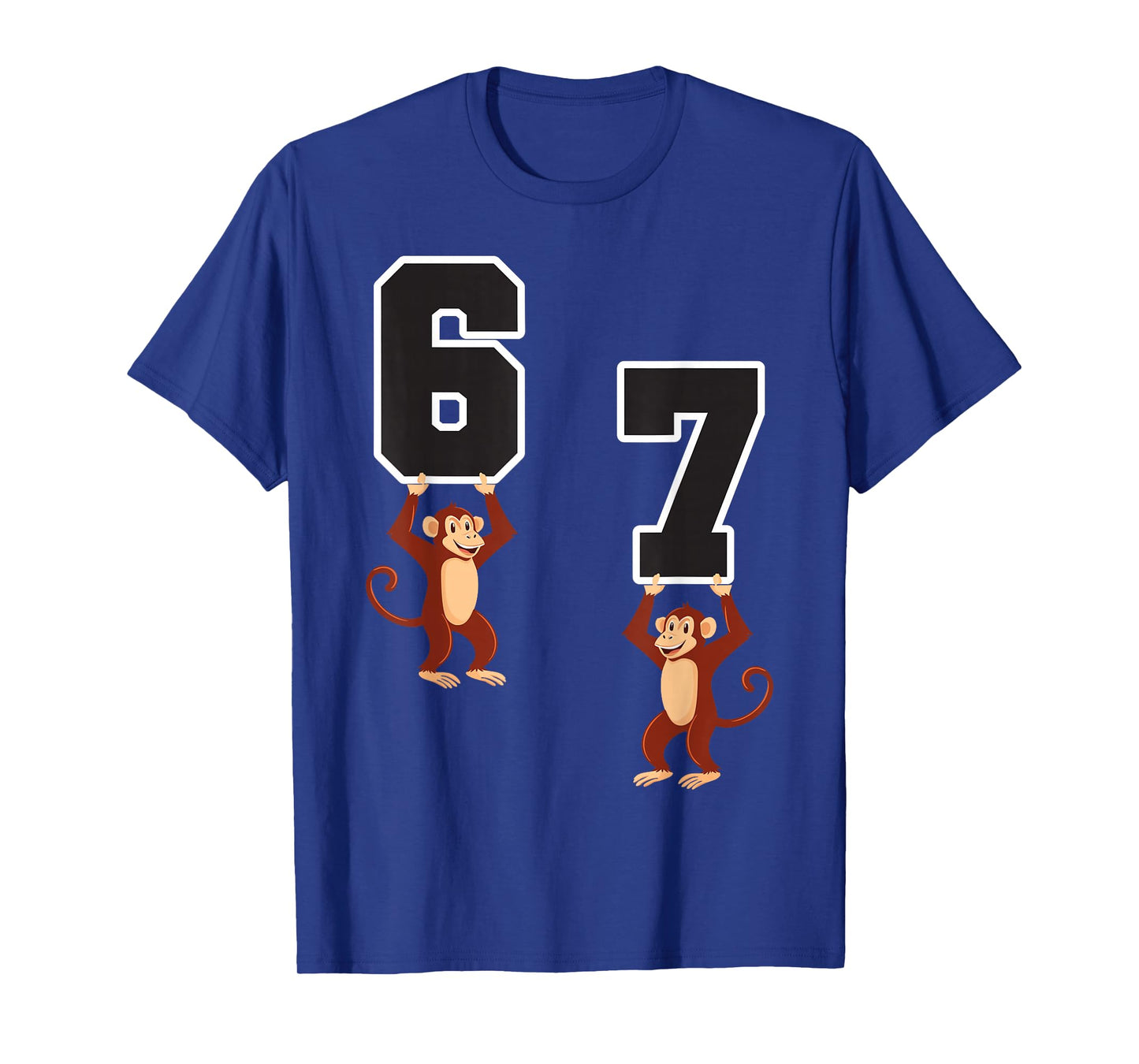 6 7 Funny Matching Teachers Halloween Costume Monkeys T-Shirt