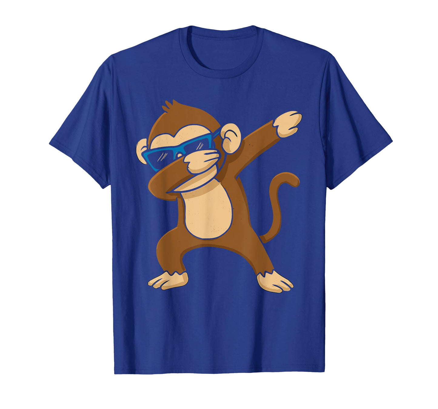 Funny Dabbing Monkey with Sunglasses T-Shirt