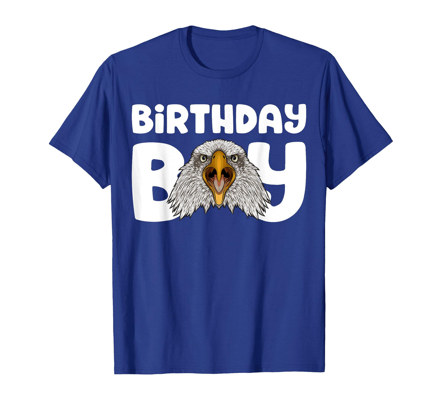 Eagle Birthday Boy Party Bird Kids Boys Bald Eagle Birthday T-Shirt