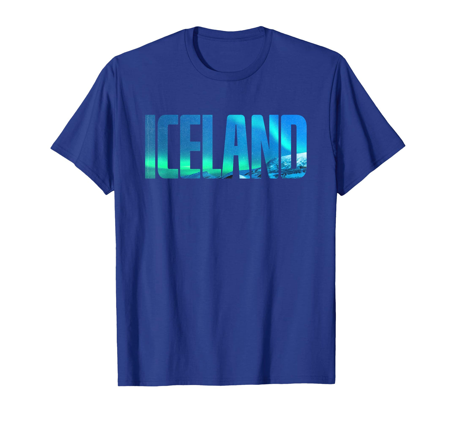 Icelandic Lights Reykjavik Vacations Iceland T-Shirt