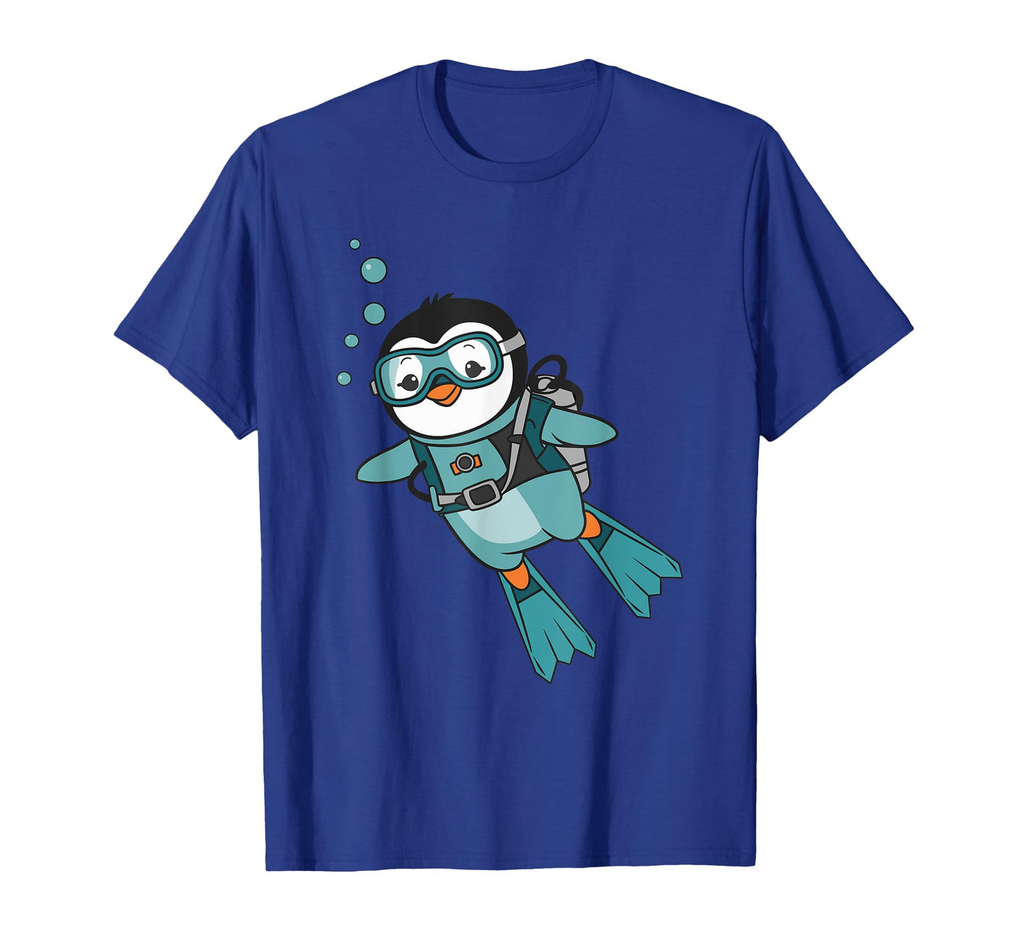 Cute Scuba Diving Penguin T-Shirt