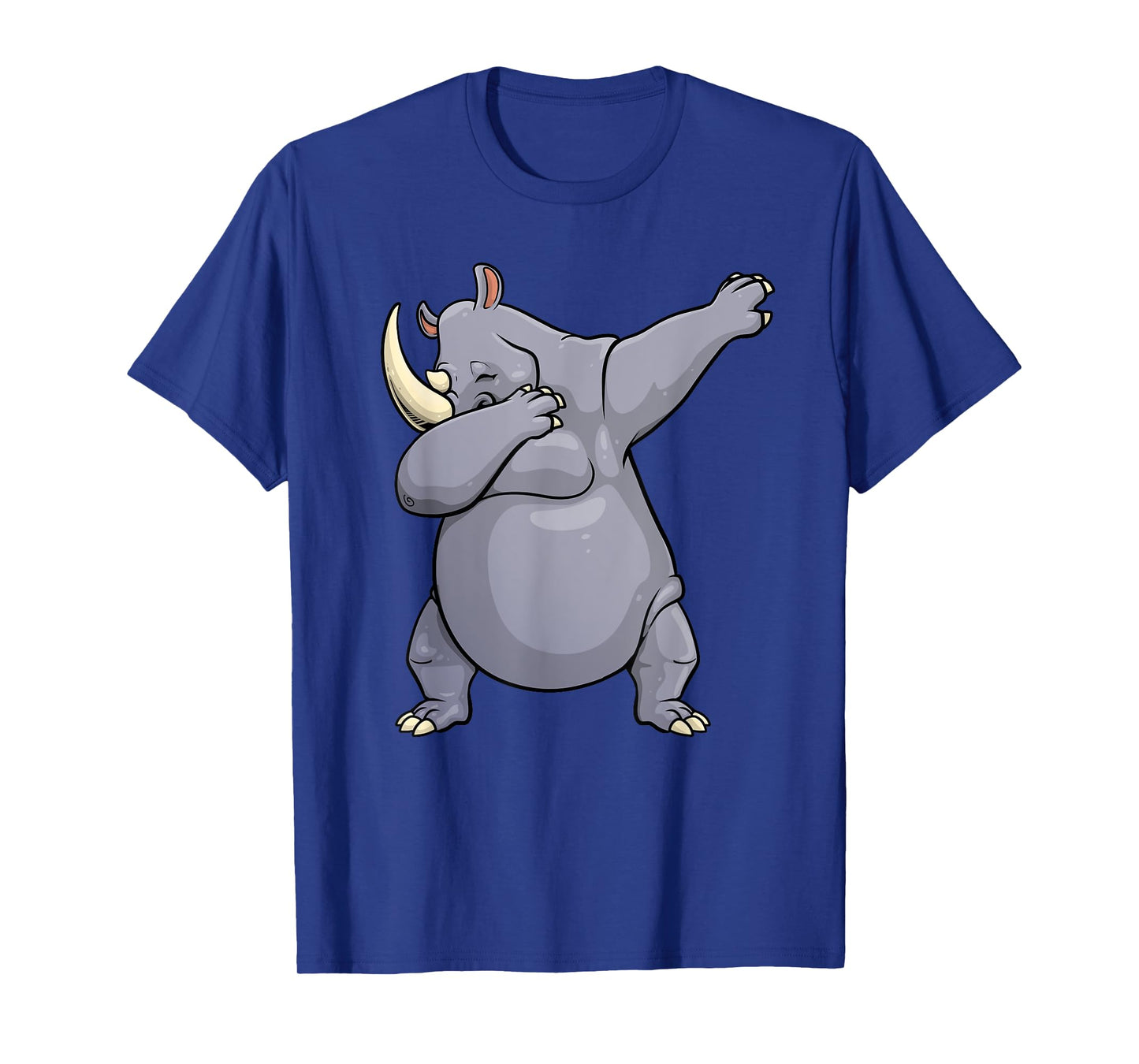 Funny Dabbing Rhinoceros Design For Men Women Rhino Lovers T-Shirt