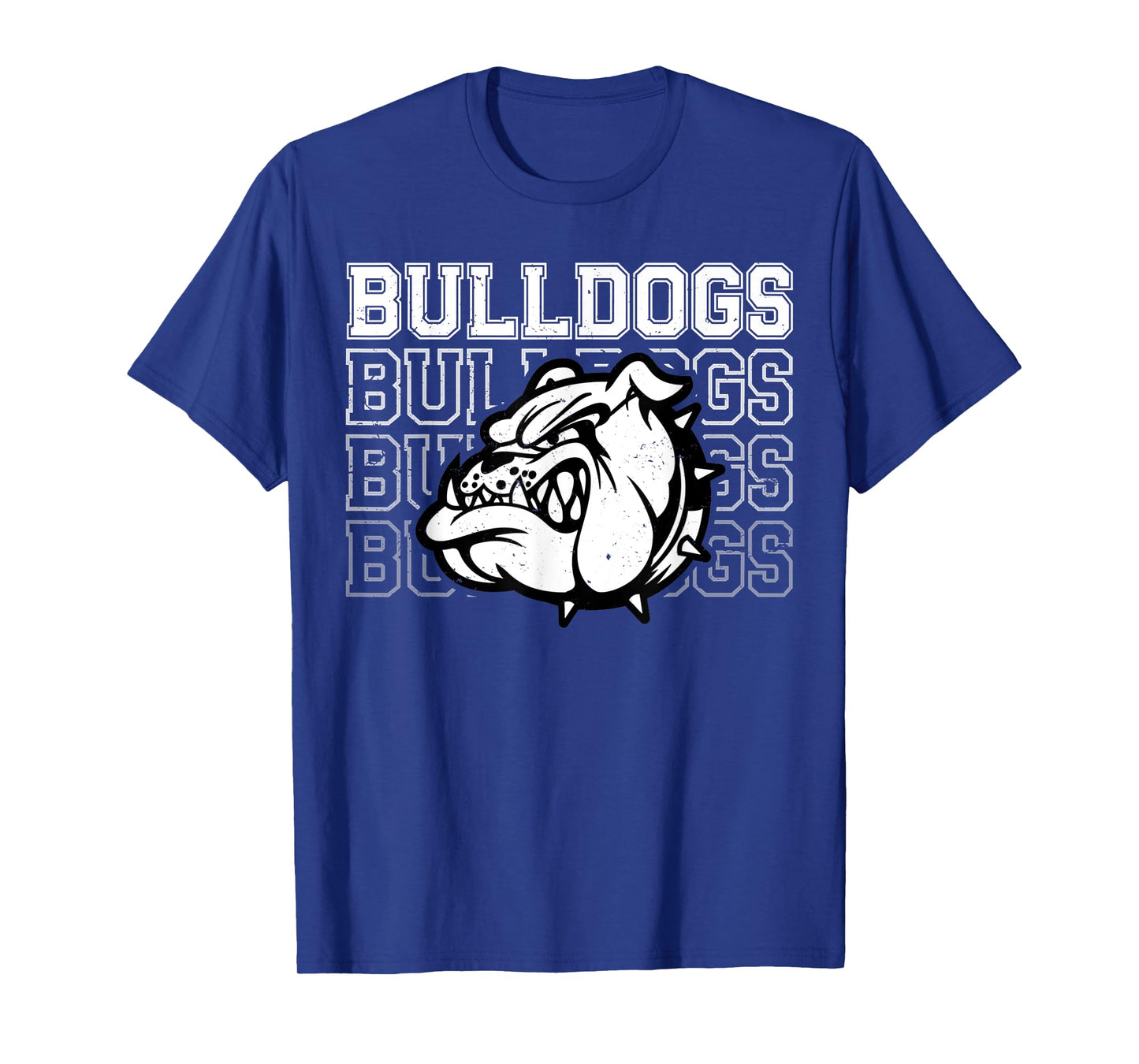 Vintage Bulldogs Team Pride School Spirit Back To School T-Shirt