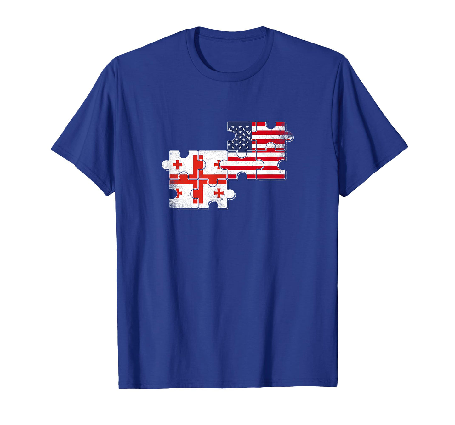 Georgia USA Vintage Flag Georgian American T-Shirt