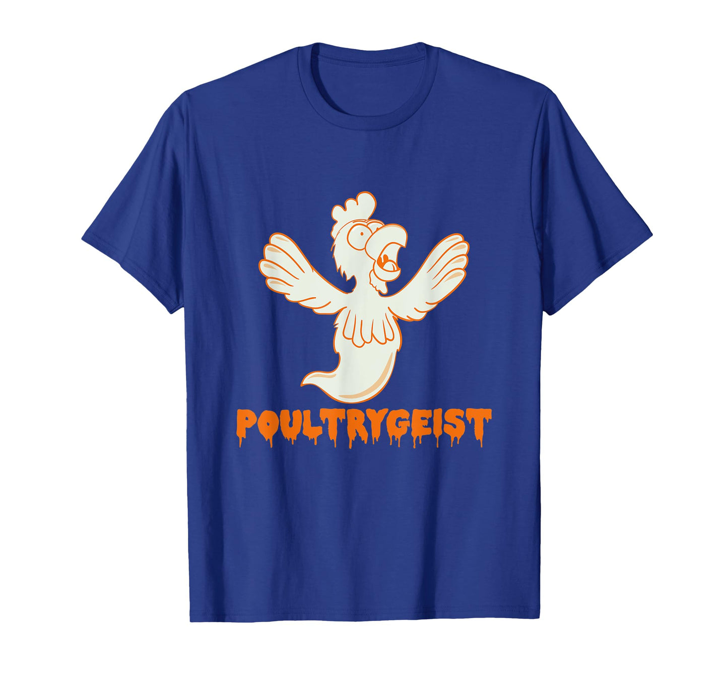 Poultrygeist Funny Chicken Ghost Pun T-Shirt