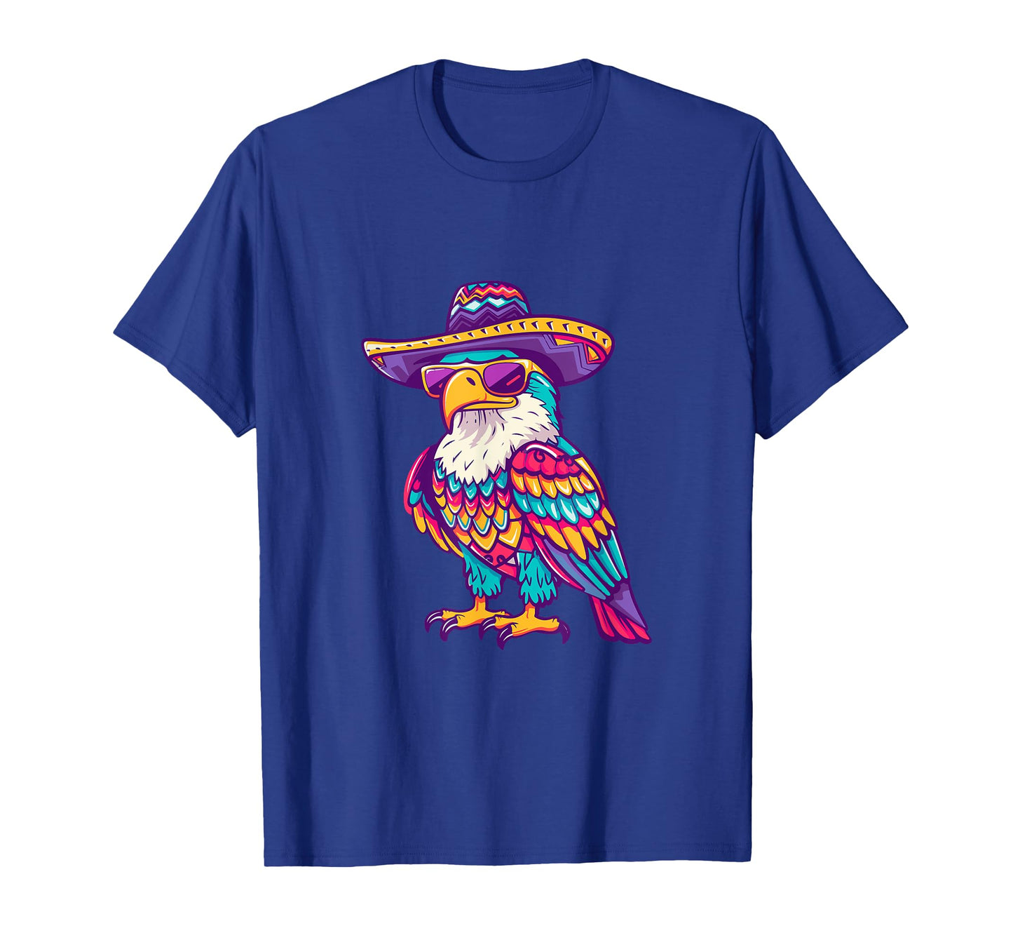 Party Eagle With Sombrero | Mexico T-Shirt