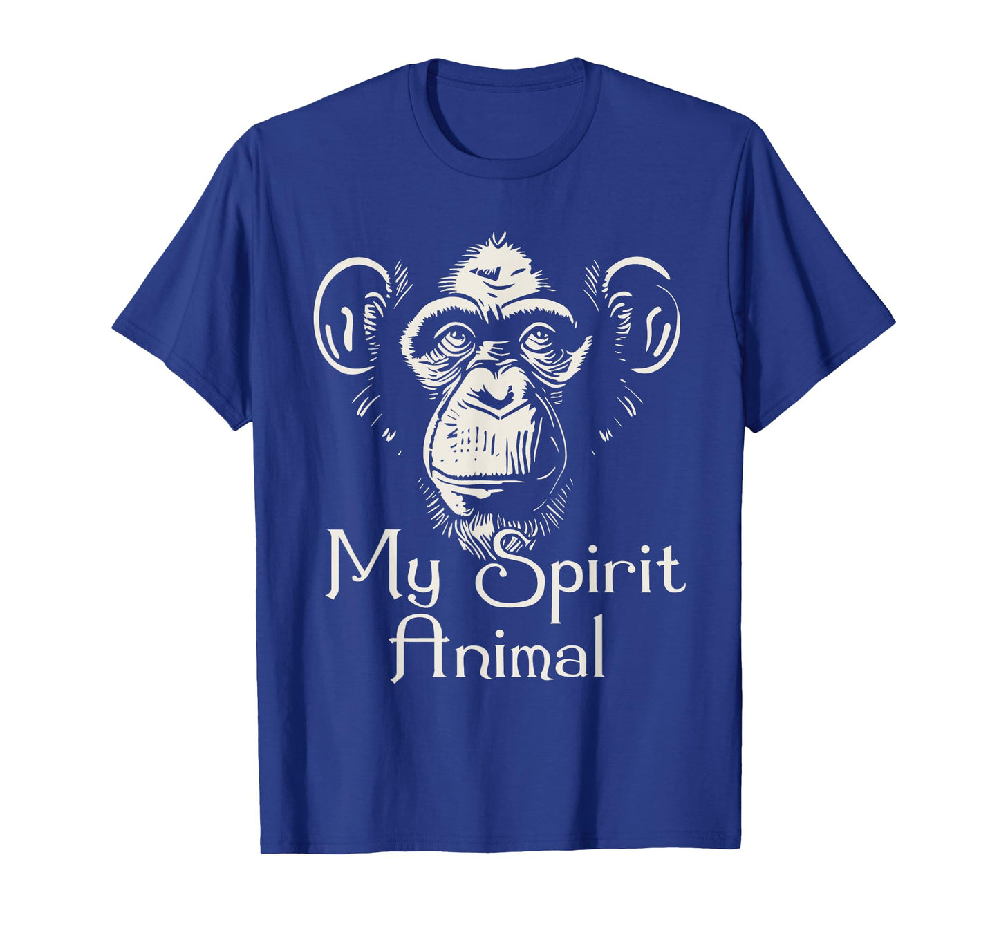 My Spirit Animal - Monkey Lover Primate Zoo Safari Zookeeper T-Shirt