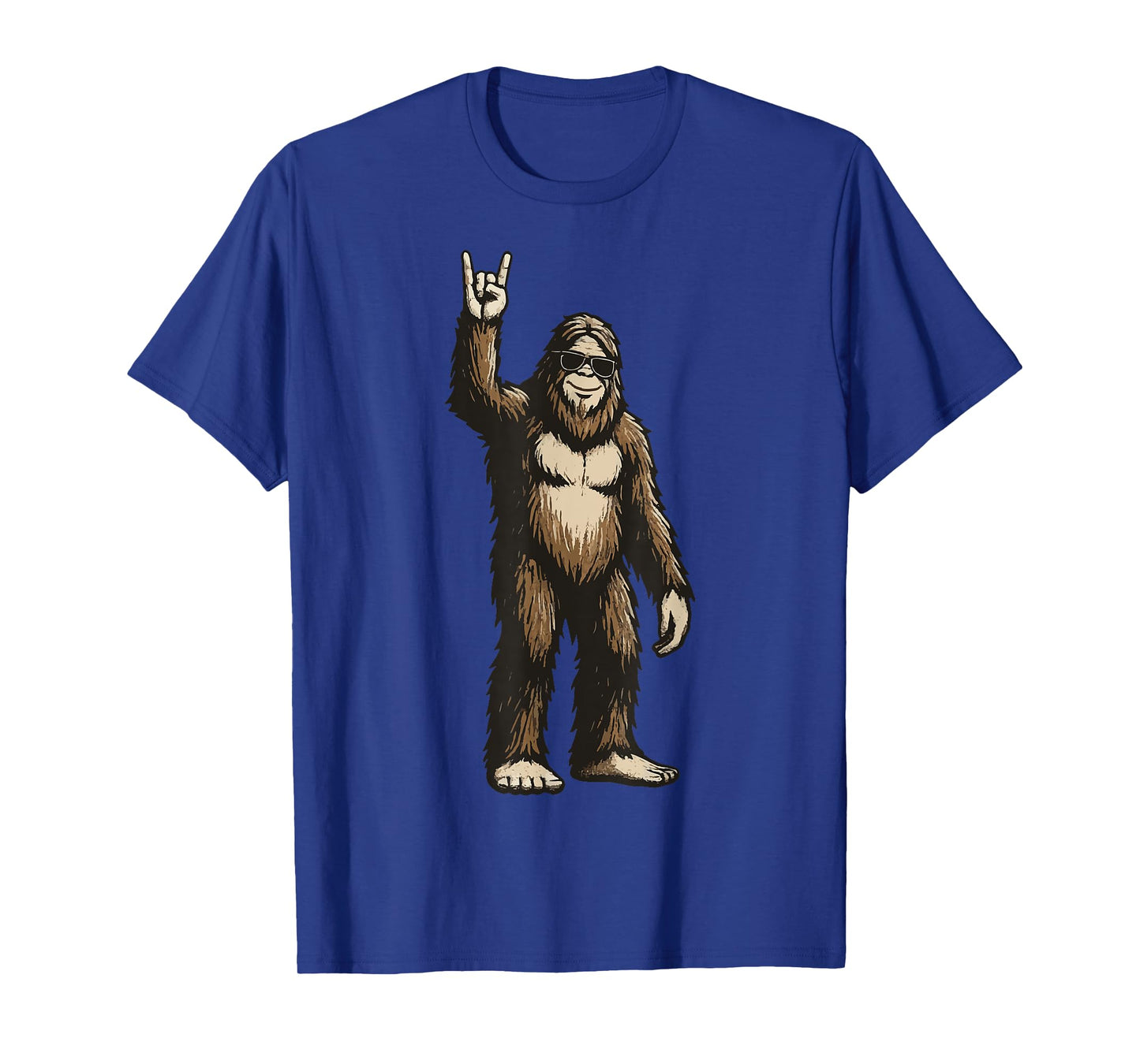 Bigfoot Rock Sunglasses T-Shirt