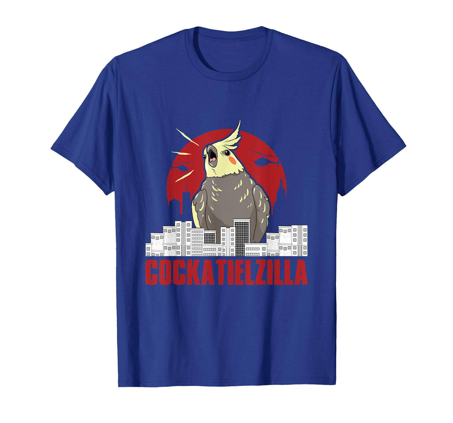 Cute cockatiel parrot, Cockatielzilla funny gifts T-Shirt