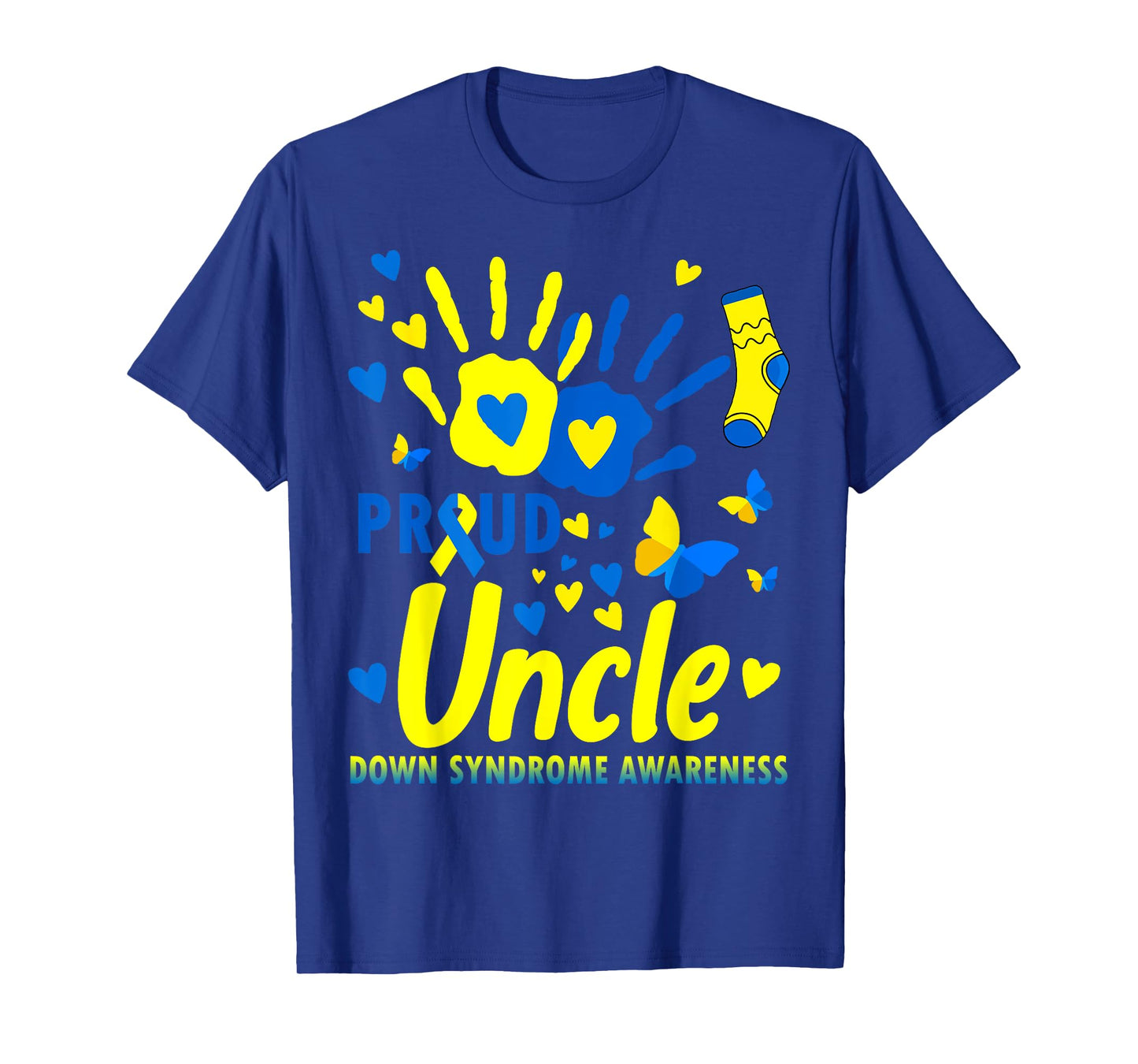 Proud Uncle World Down Syndrome Awareness Day Matching T-Shirt