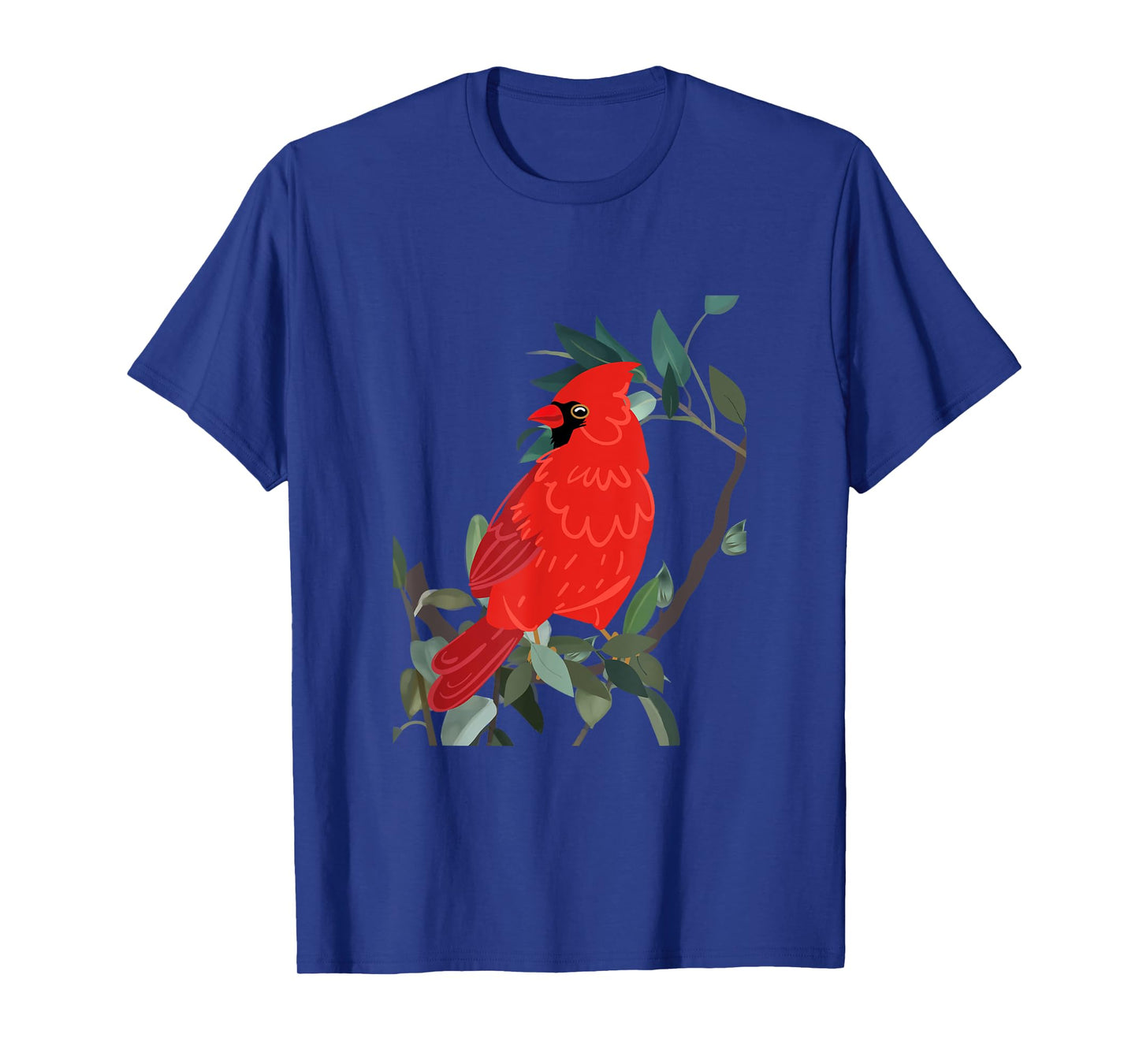 Northern cardinal, Red bird on tree branch T-Shirt