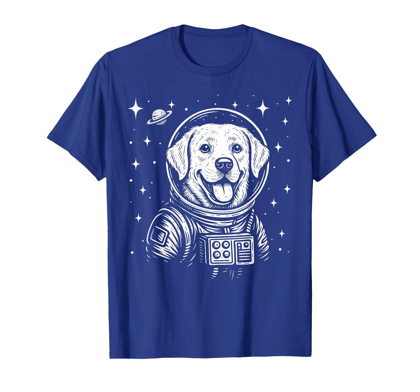 Astronaut Labrador Retriever Space Galaxy Dog Lovers T-Shirt