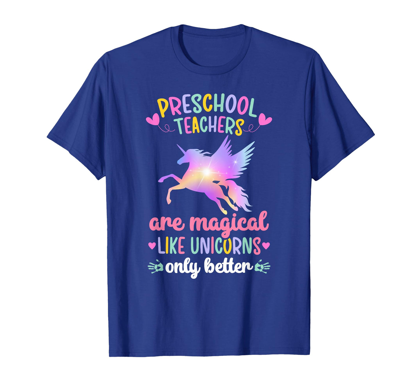 Preschool Teacher Unicorn Preschool Teaching T-Shirt
