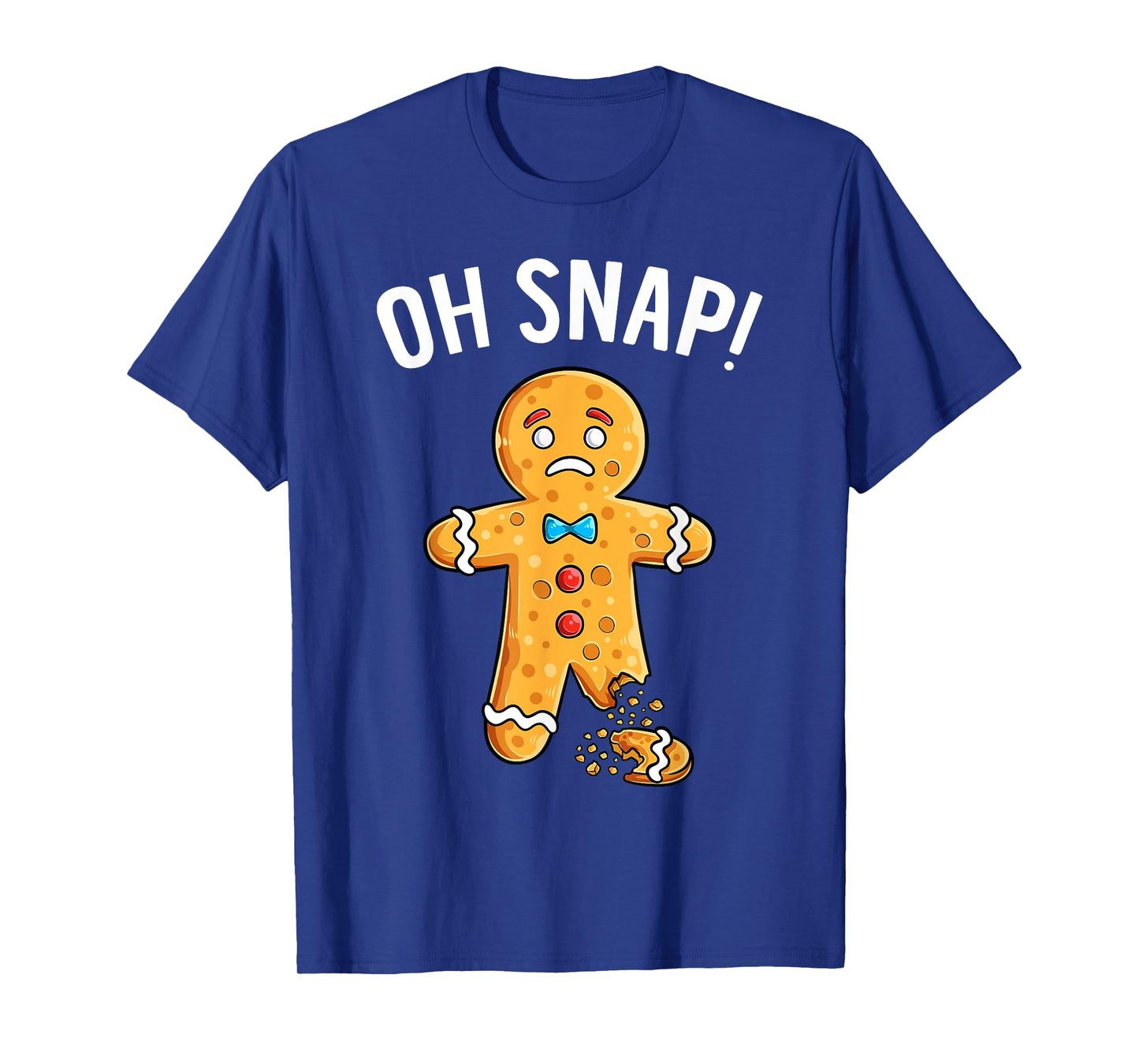 Gingerbread Man Oh Snap Christmas Funny Xmas Cookie Baking T-Shirt