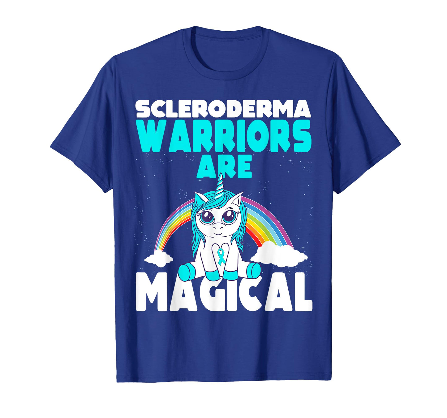 Scleroderma Awareness Disease Warriors are magical Unicorn T-Shirt