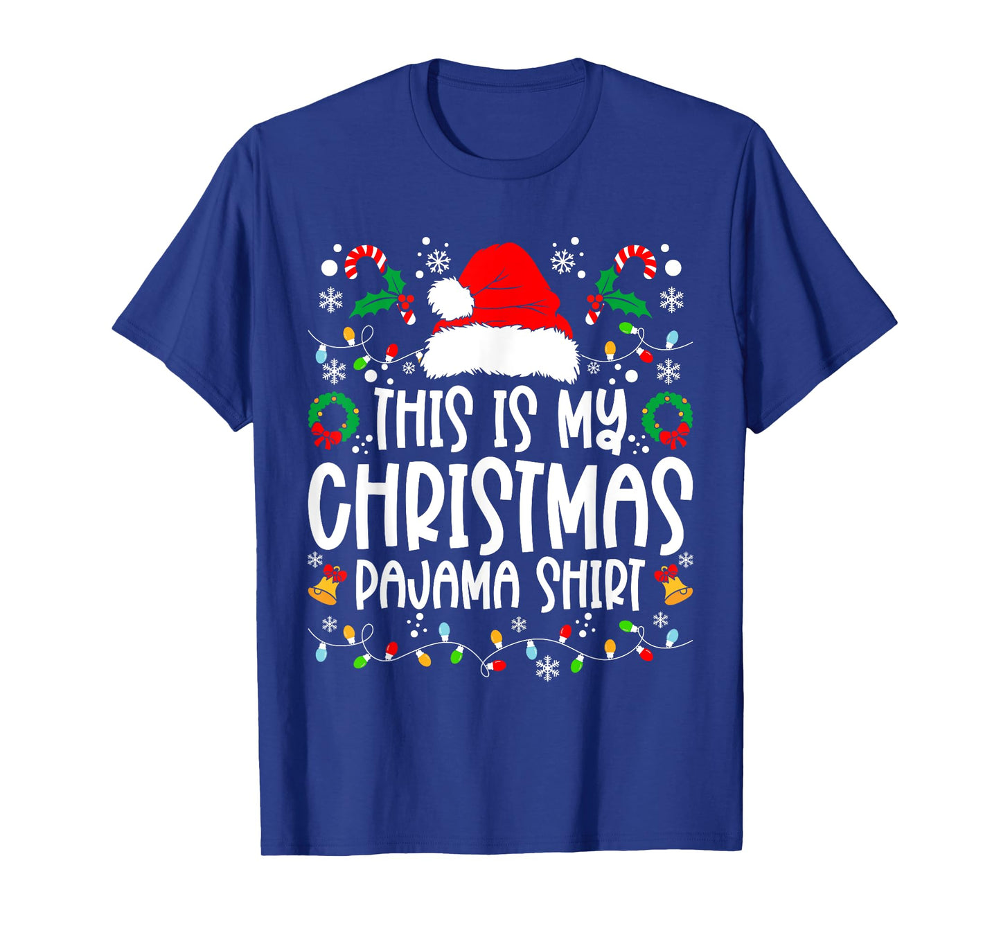 This Is My Christmas Pajama Shirt Family Matching Christmas T-Shirt
