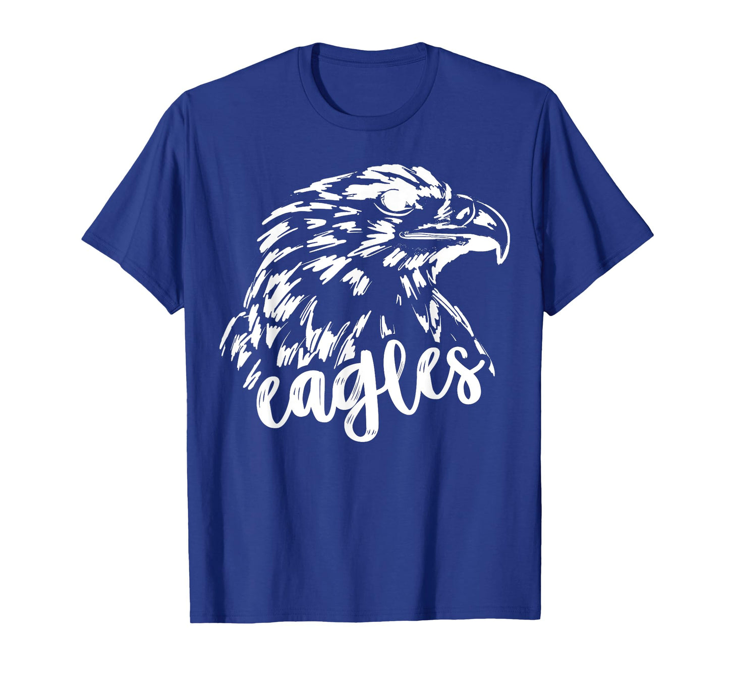Retro Eagles Mascot, Unisex School Spirit, Eagle Sports T-Shirt
