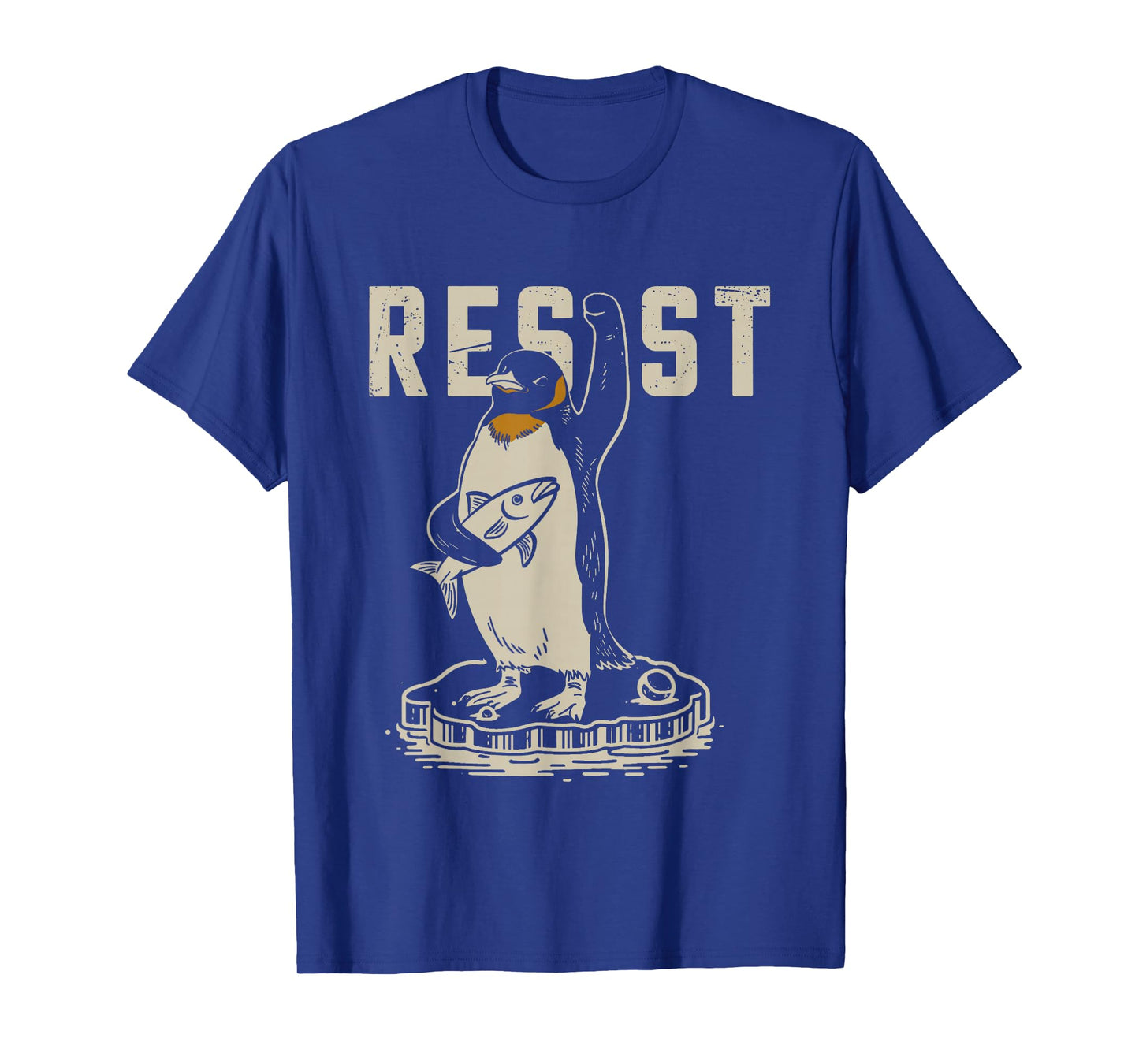 RESIST PENGUIN ACTIVISM - Funny Resist Penguin Activism T-Shirt