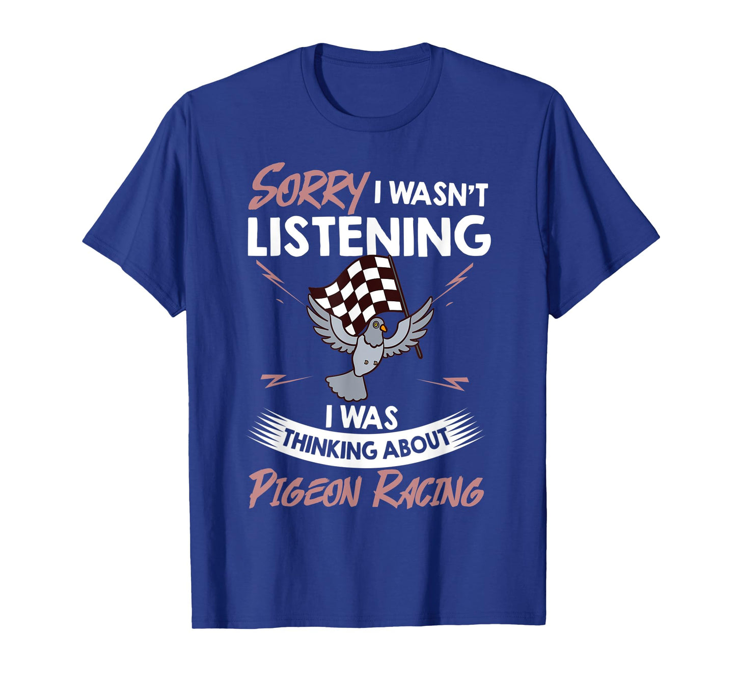 Pigeon Racing Trainer Bird Keeping Fancier Clock T-Shirt