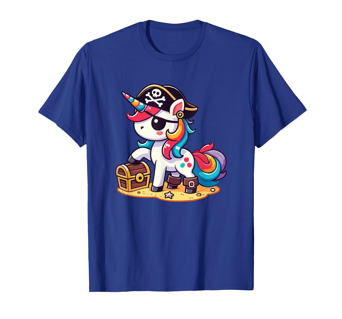 Unicorn Pirate Costume Halloween T-Shirt
