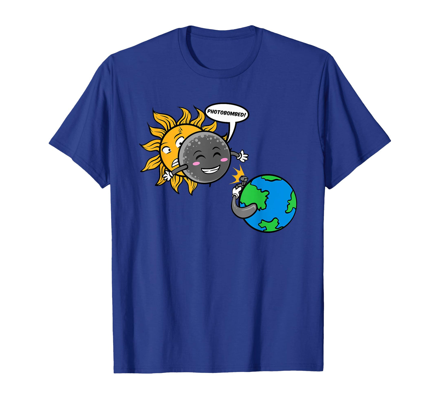 Photobomb! Adorable Cute Total Solar Eclipse 2024 T-Shirt