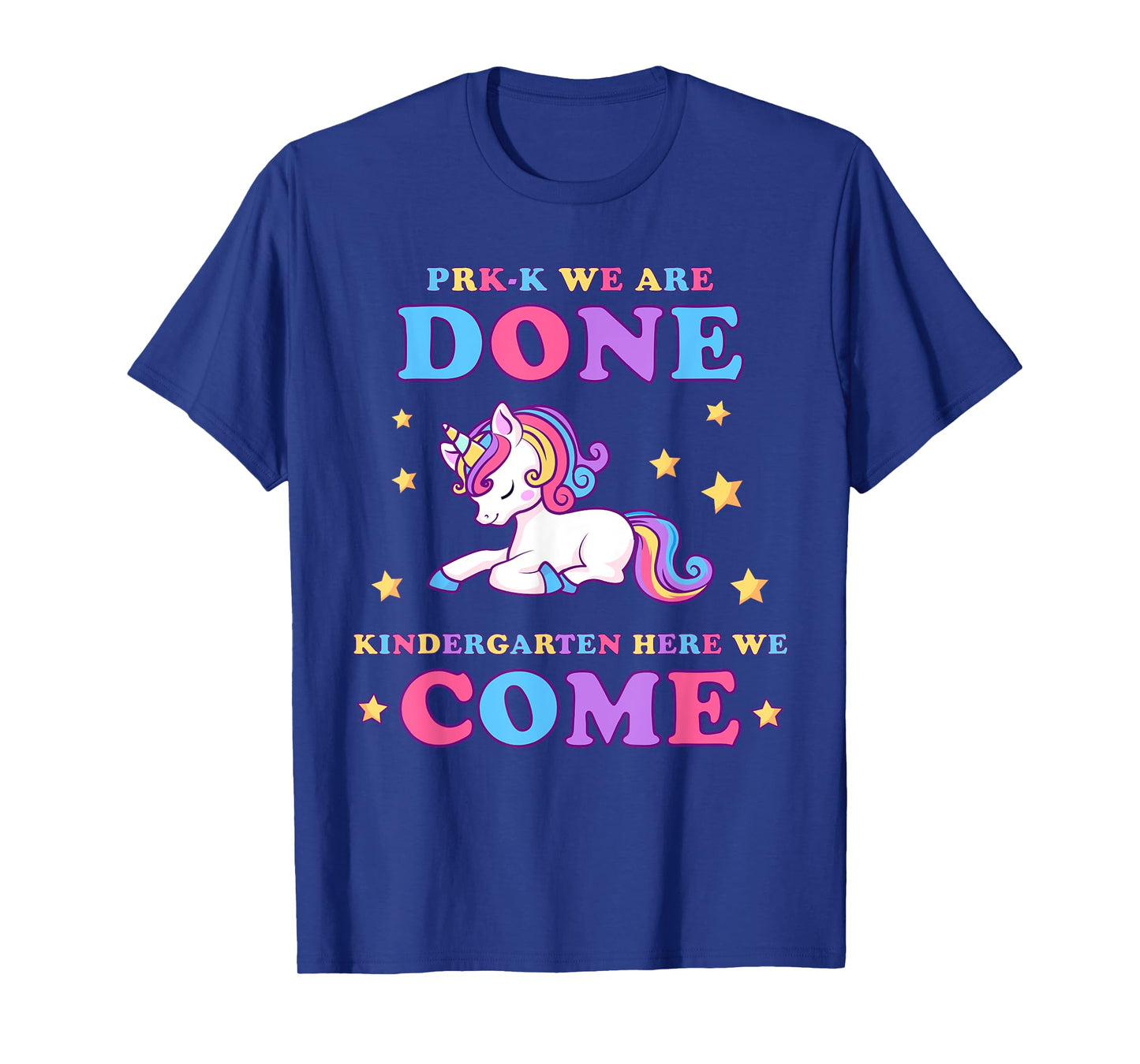 Girls Pre-K Graduation Magical Unicorn T-Shirt