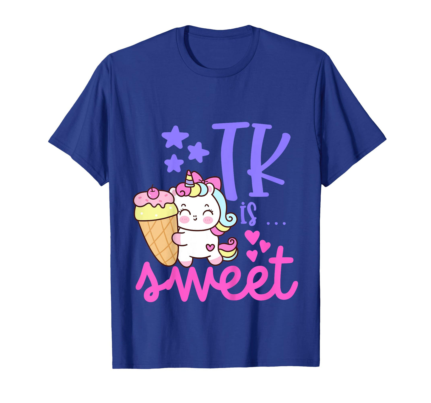 Kids First Day of TK Unicorn Girls Transitional Kindergarten T-Shirt