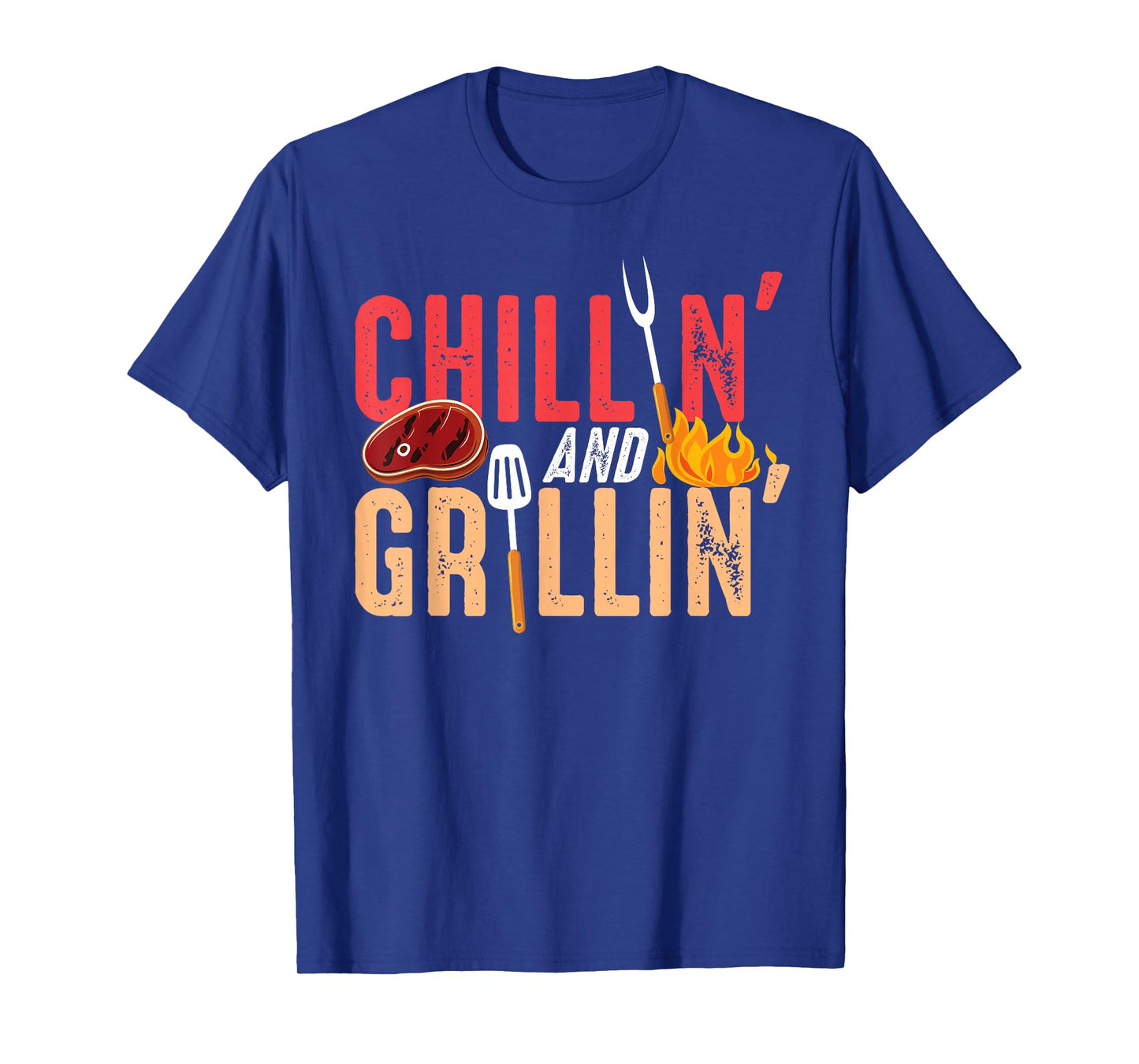 Chillin And Grillin Barbecue Party T-Shirt