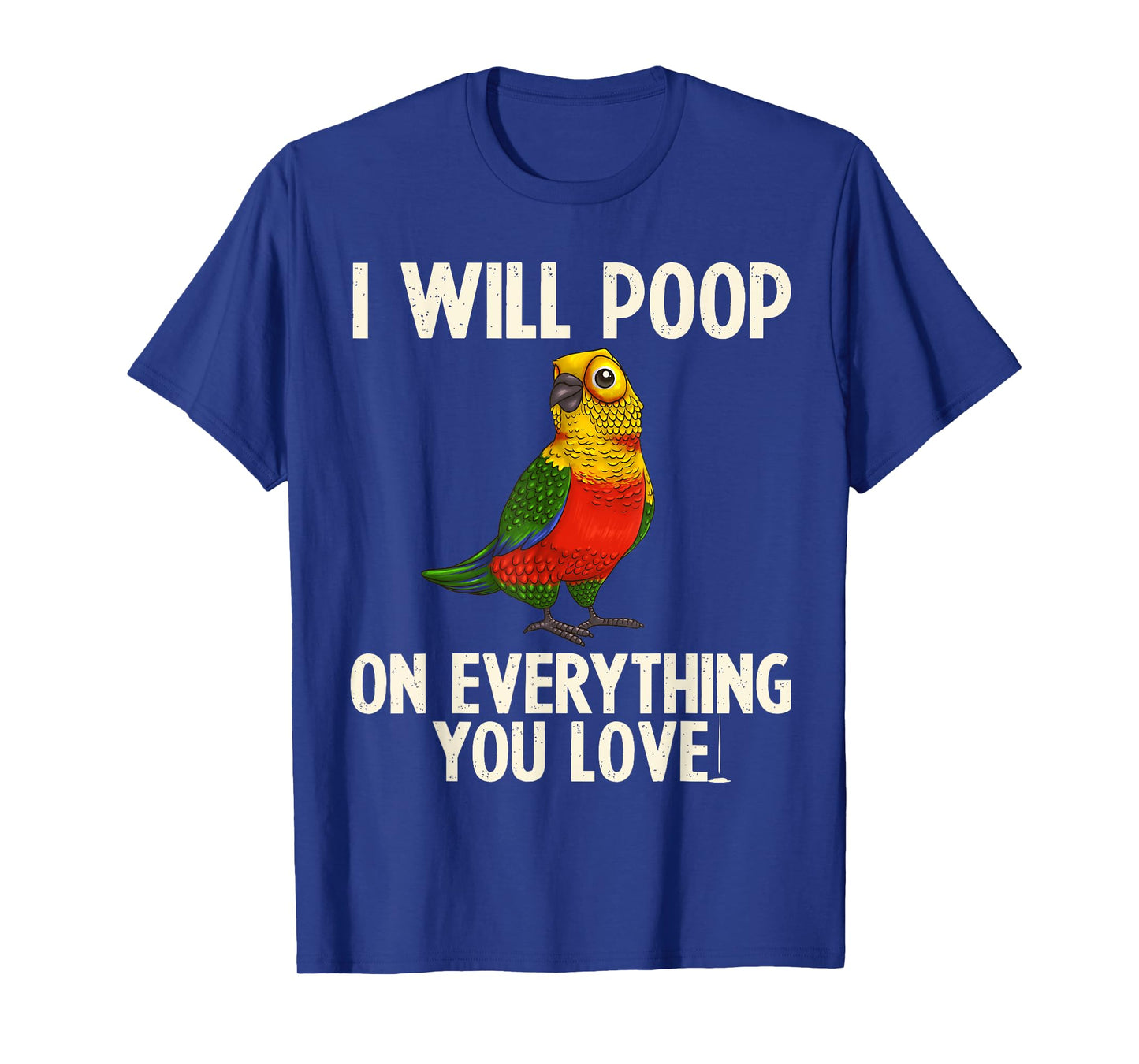 Funny Jenday Conure Design Parrot Lovers Men Women Pet Birds T-Shirt