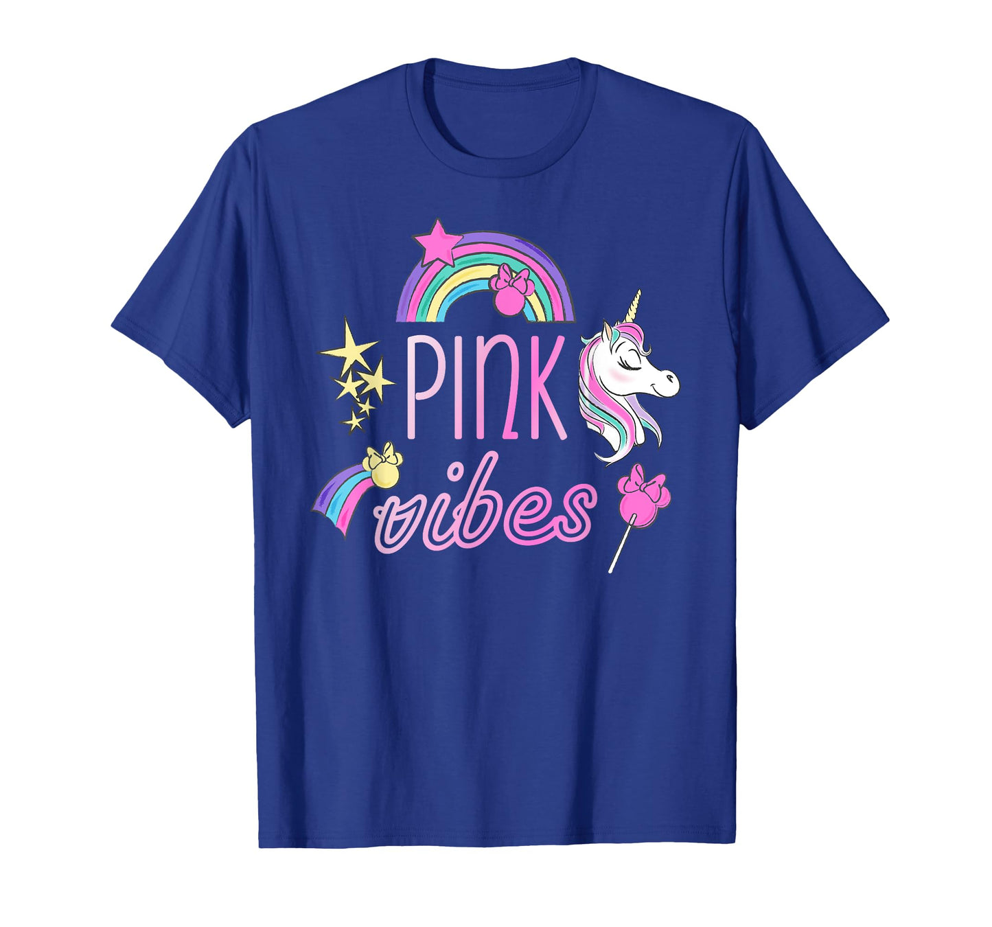 Disney Minnie Mouse Unicorn Pink Vibes T-Shirt