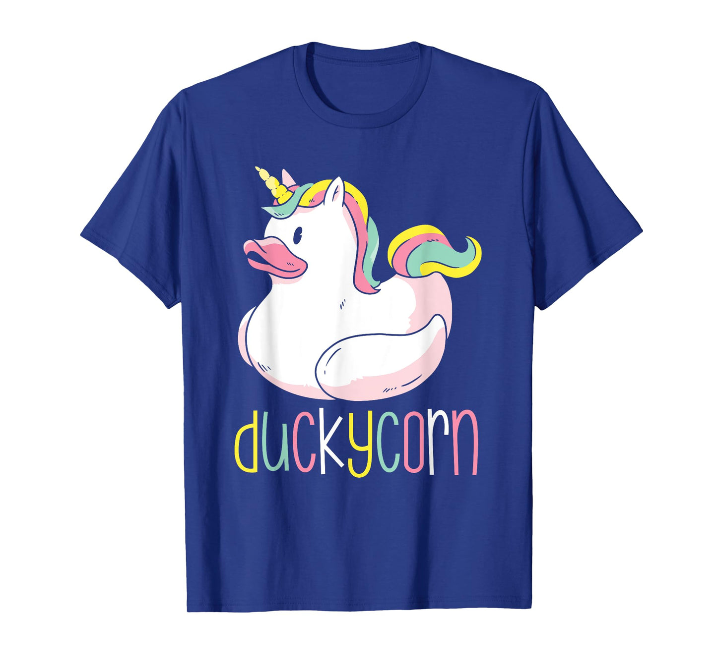 Duck Unicorn - Duckycorn Women Girls Unicorn Rubber Duck T-Shirt