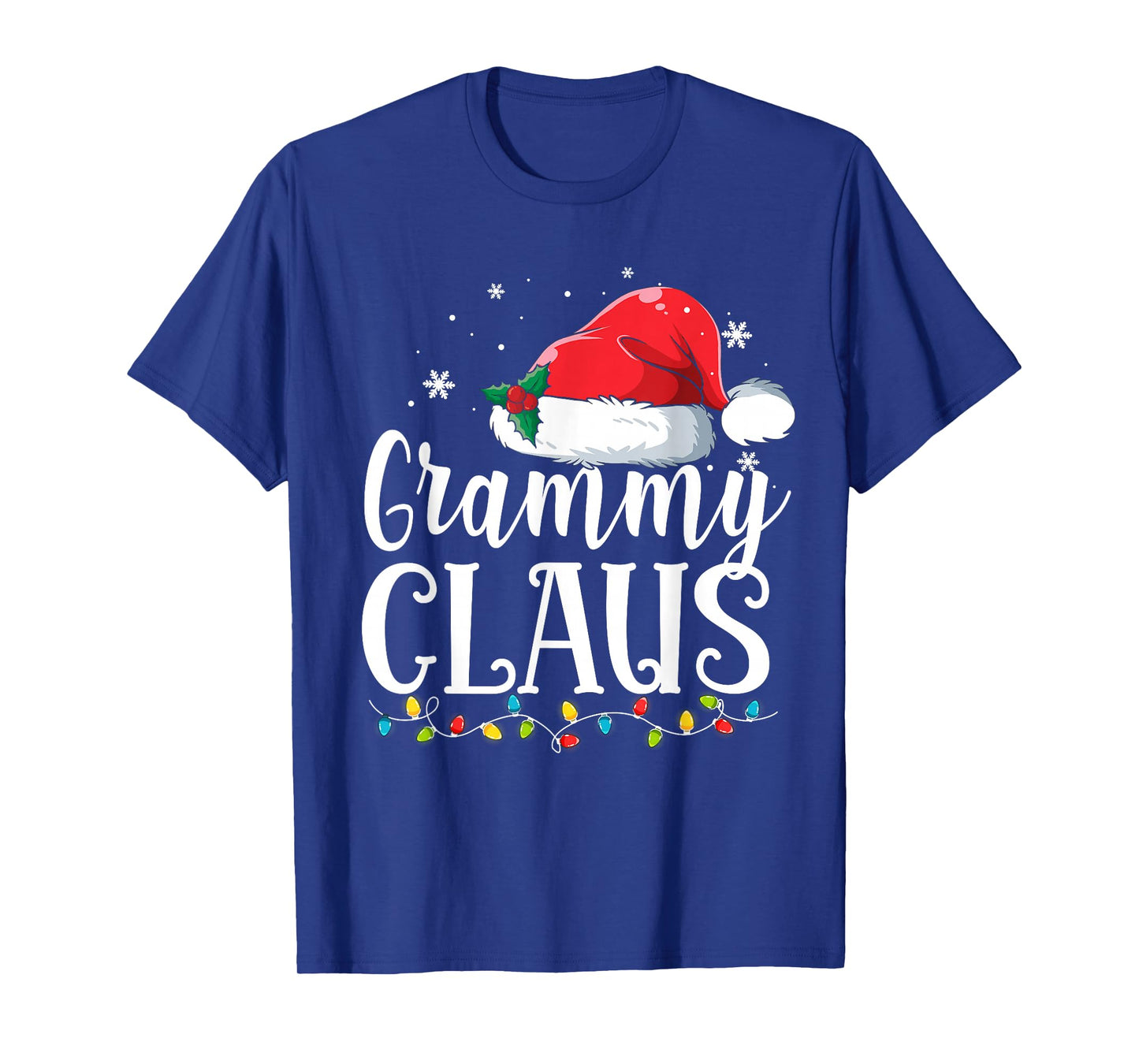 Grammy Claus Christmas Family Matching Pajamas Funny Xmas T-Shirt